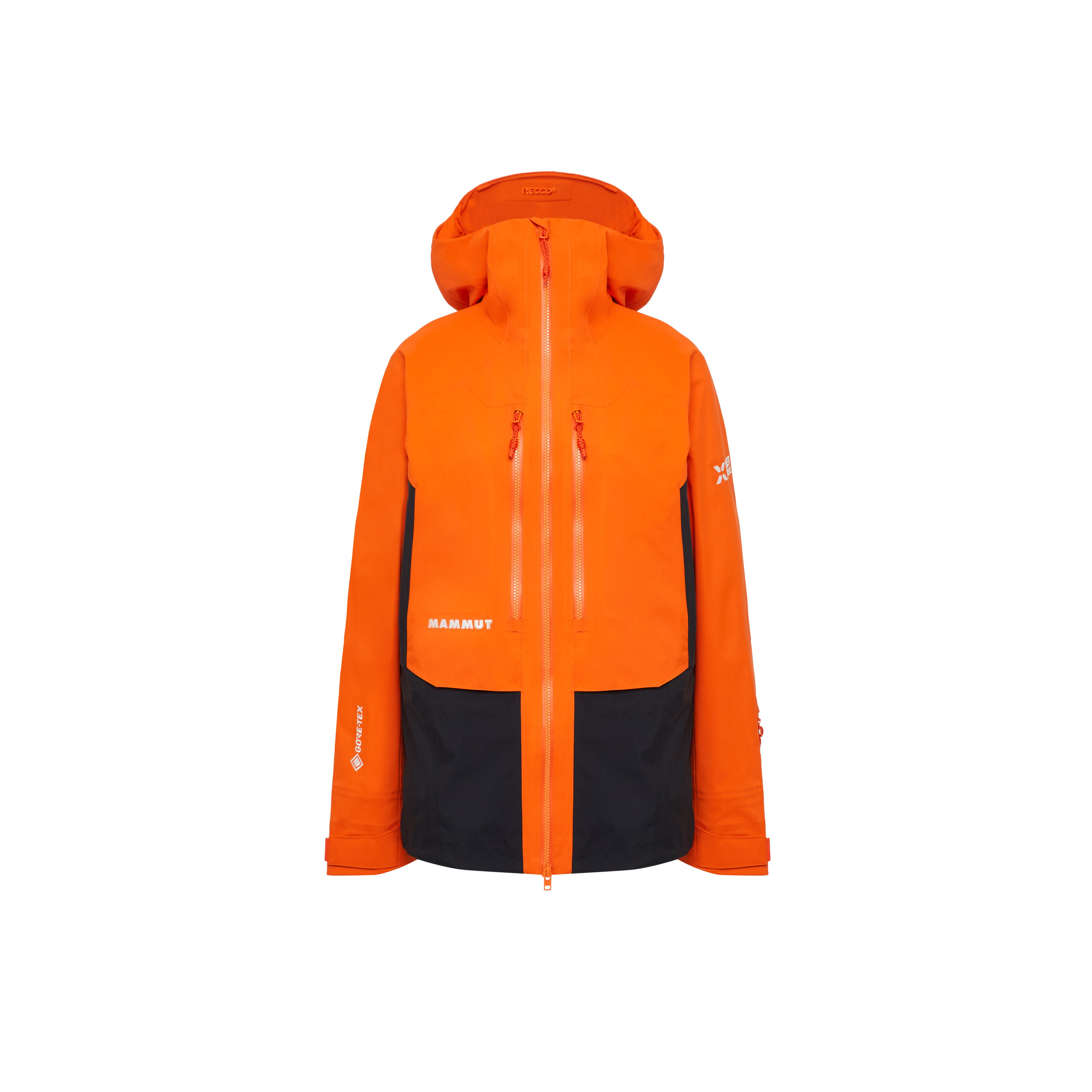 Mammut Eiger Free Advanced HS Hooded Jacket Women, eiger orange-black - Eiger orange-black