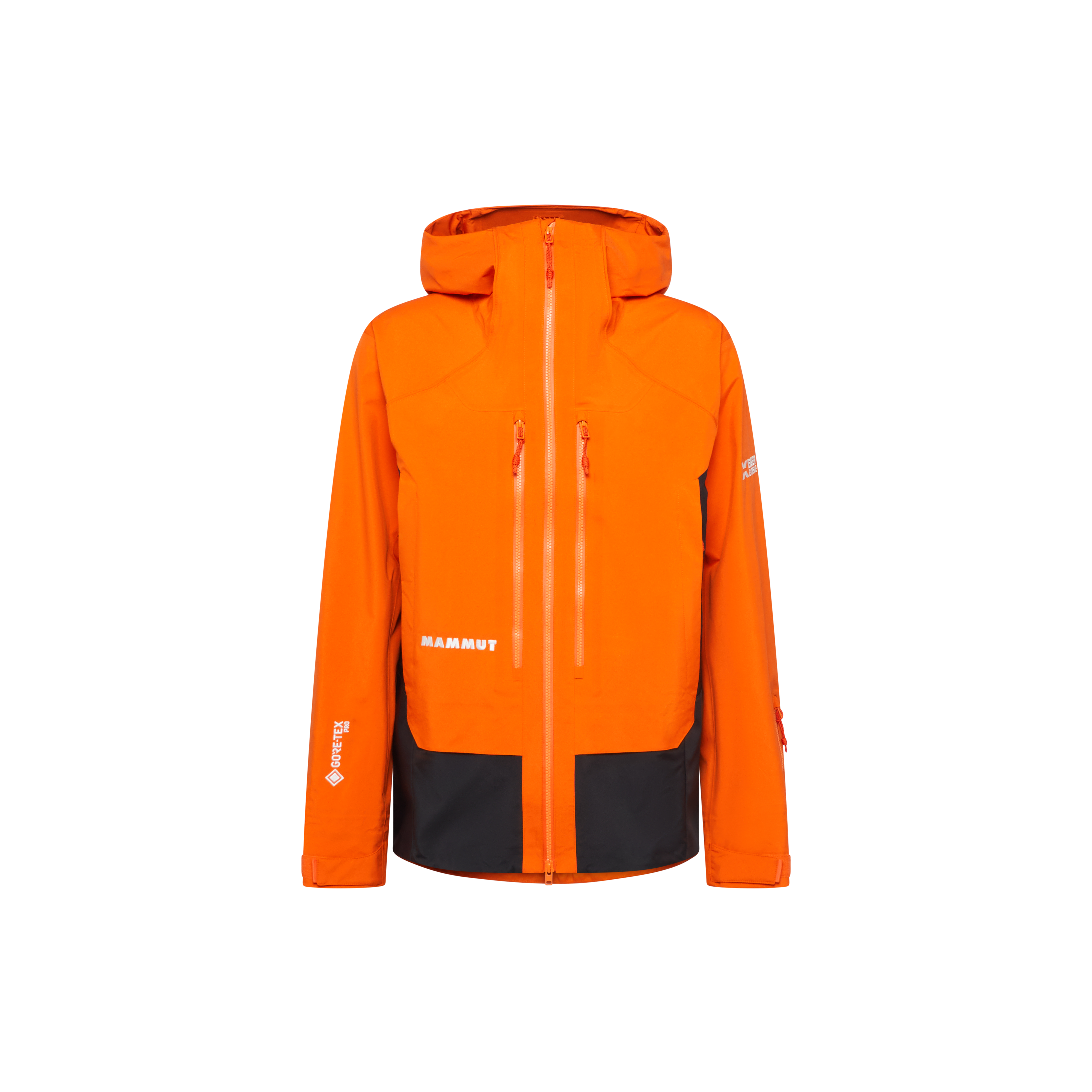 Mammut Eiger Free Pro HS Hooded Jacket Men, eiger orange-black - Eiger orange-black