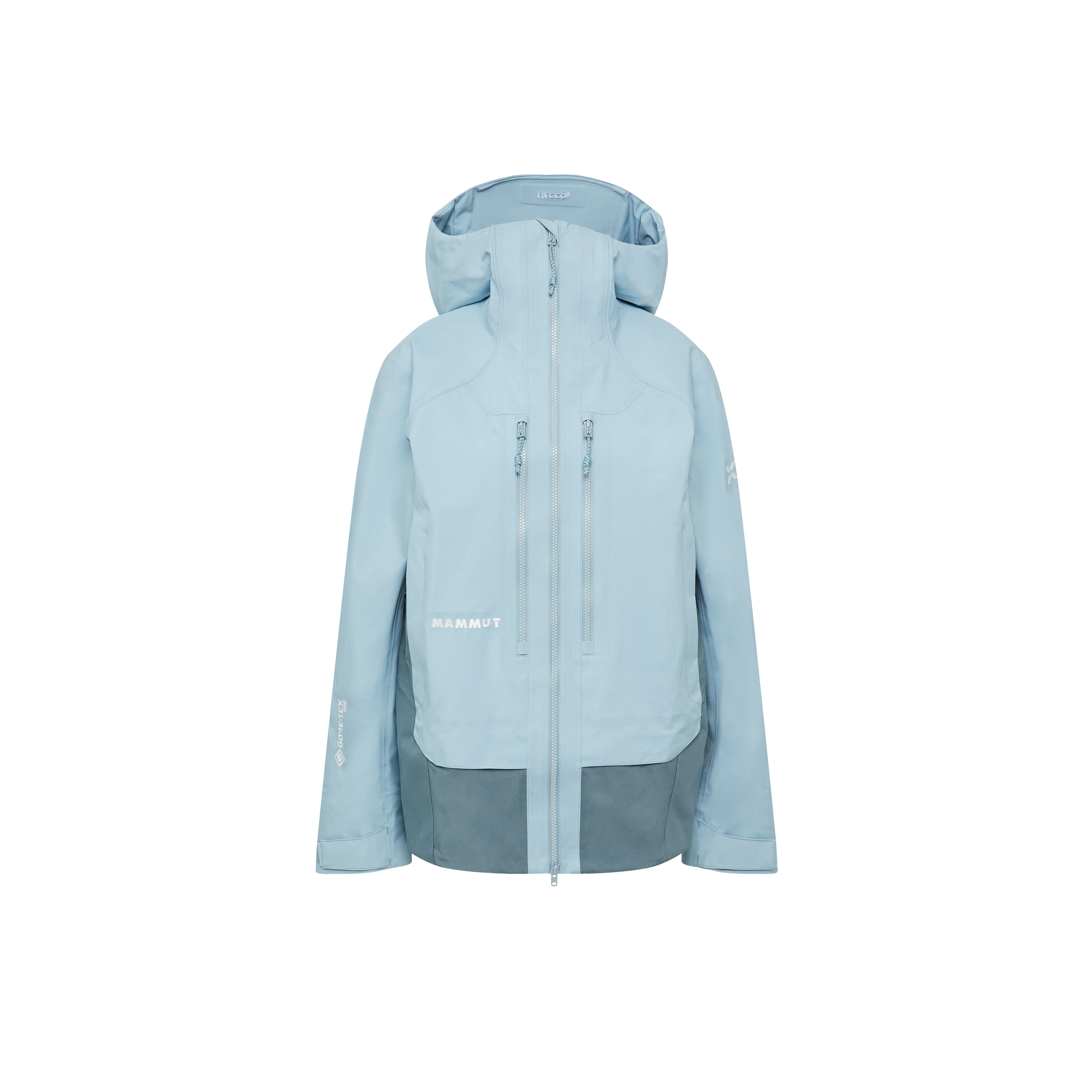 Mammut Eiger Free Pro HS Hooded Jacket Women, nebla-strata - Nebla-strata