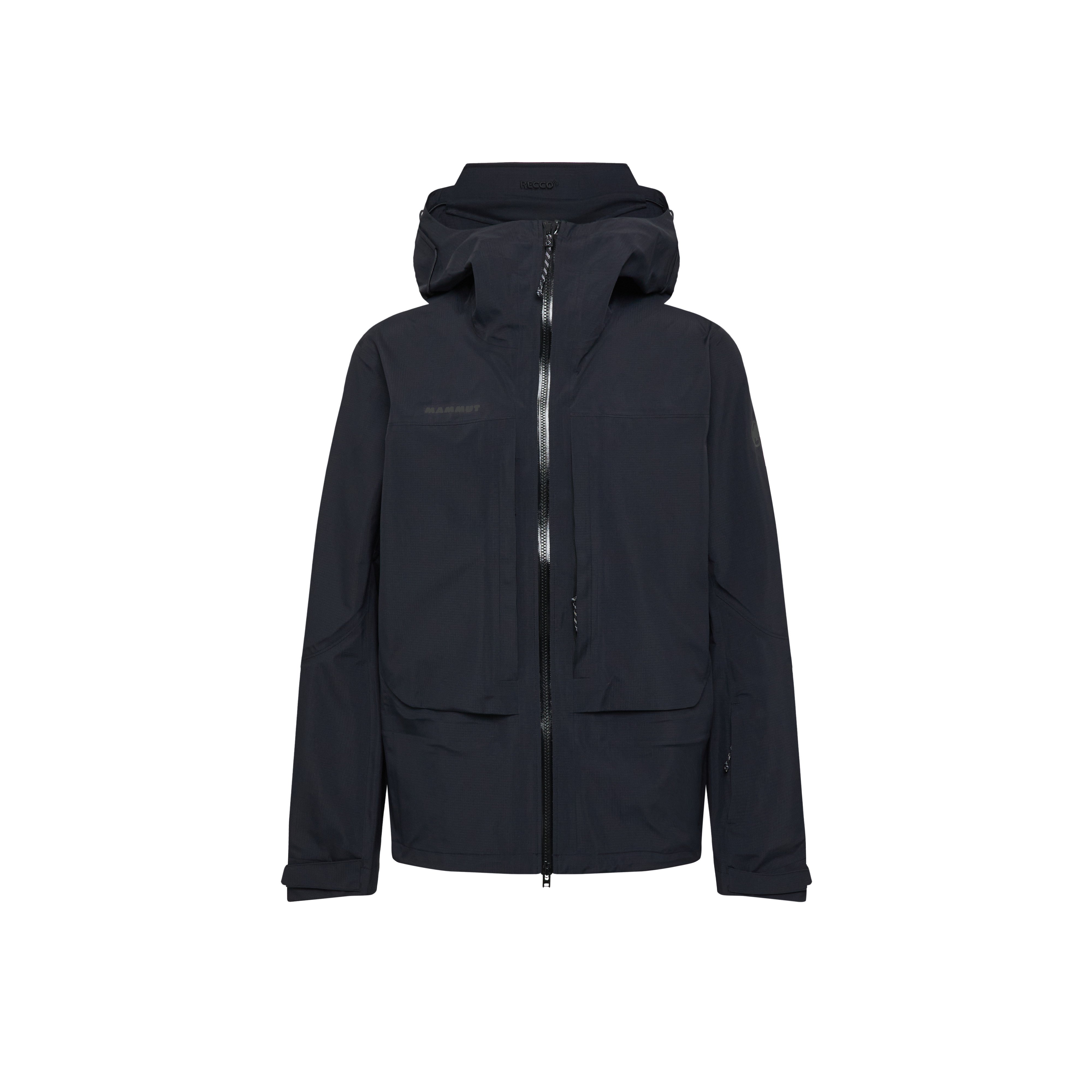 Mammut Skintrack HS Hooded Jacket Men - Black/Dark mammut red-mammut red/Glatsch/Bronz-aur/Tschiel-marine - Thumbnail