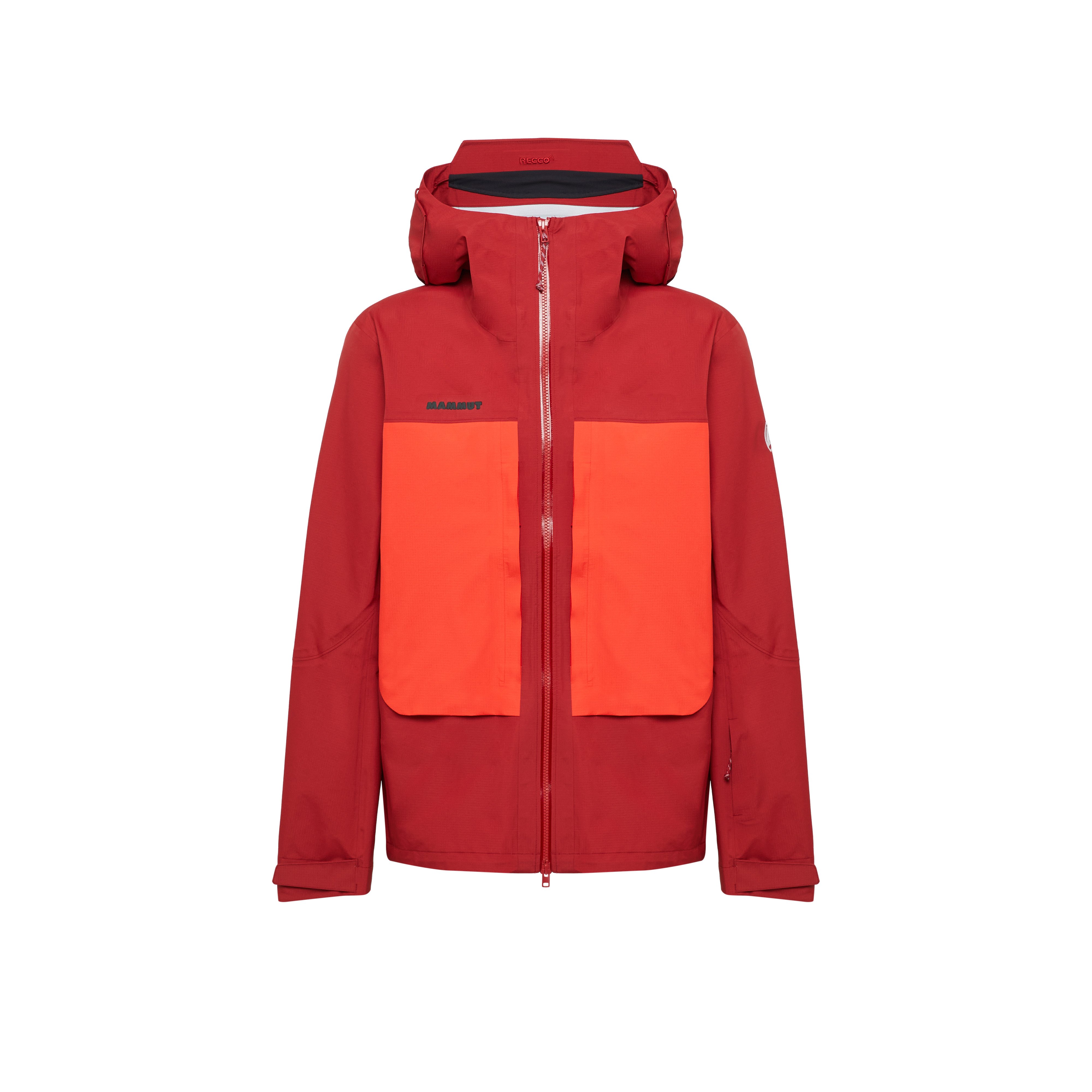 Mammut Skintrack HS Hooded Jacket Men - Black/Dark mammut red-mammut red/Glatsch/Bronz-aur/Tschiel-marine - Thumbnail