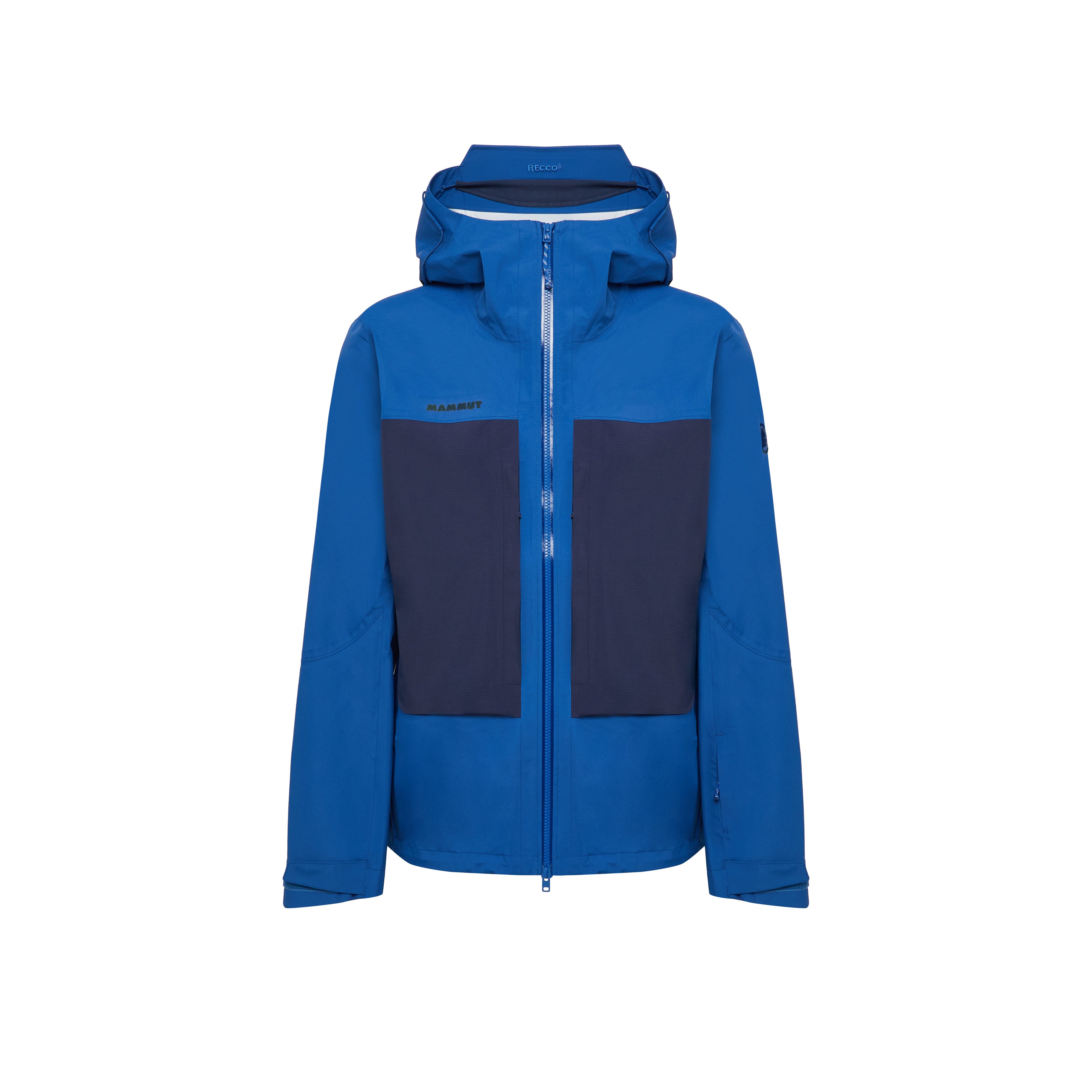 Mammut Skintrack HS Hooded Jacket Men - Black/Dark mammut red-mammut red/Glatsch/Bronz-aur/Tschiel-marine - Thumbnail