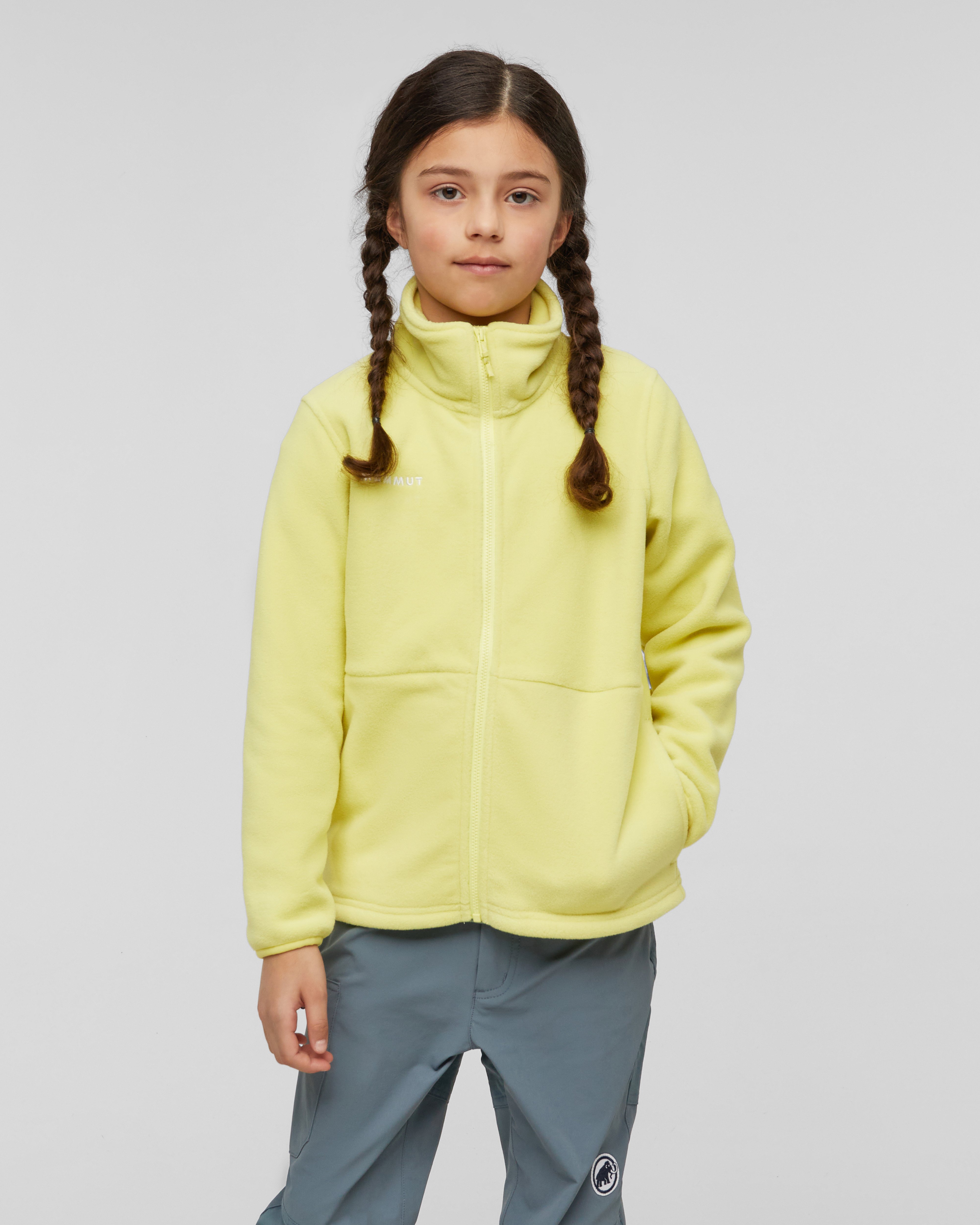 Mammut Treeline 3 in 1 HS Hooded Jacket Kids, acacia-holunder - Acacia-holunder - Model front view