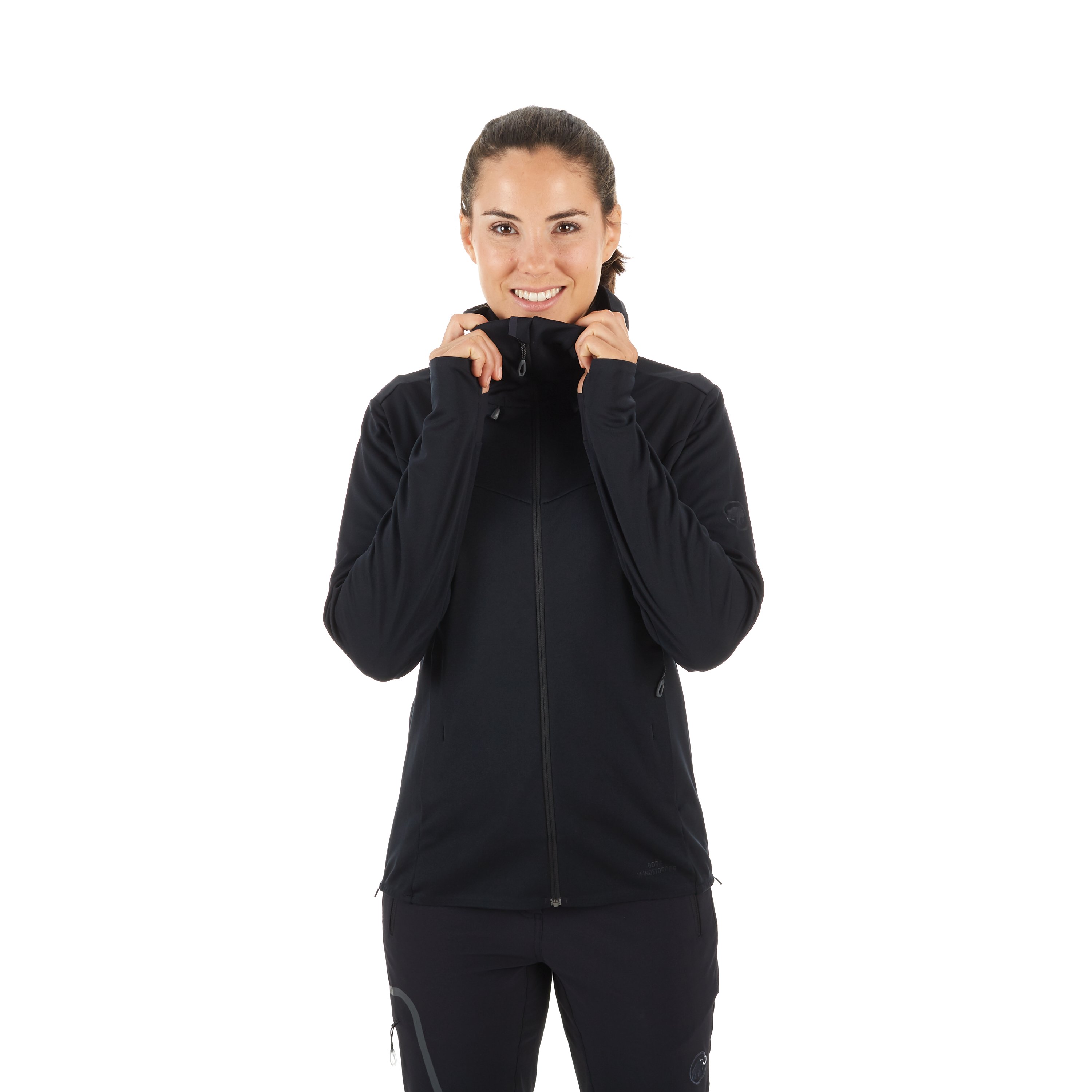Mammut Ultimate V SO Hooded Jacket Women - black-black, XXS - Black-black