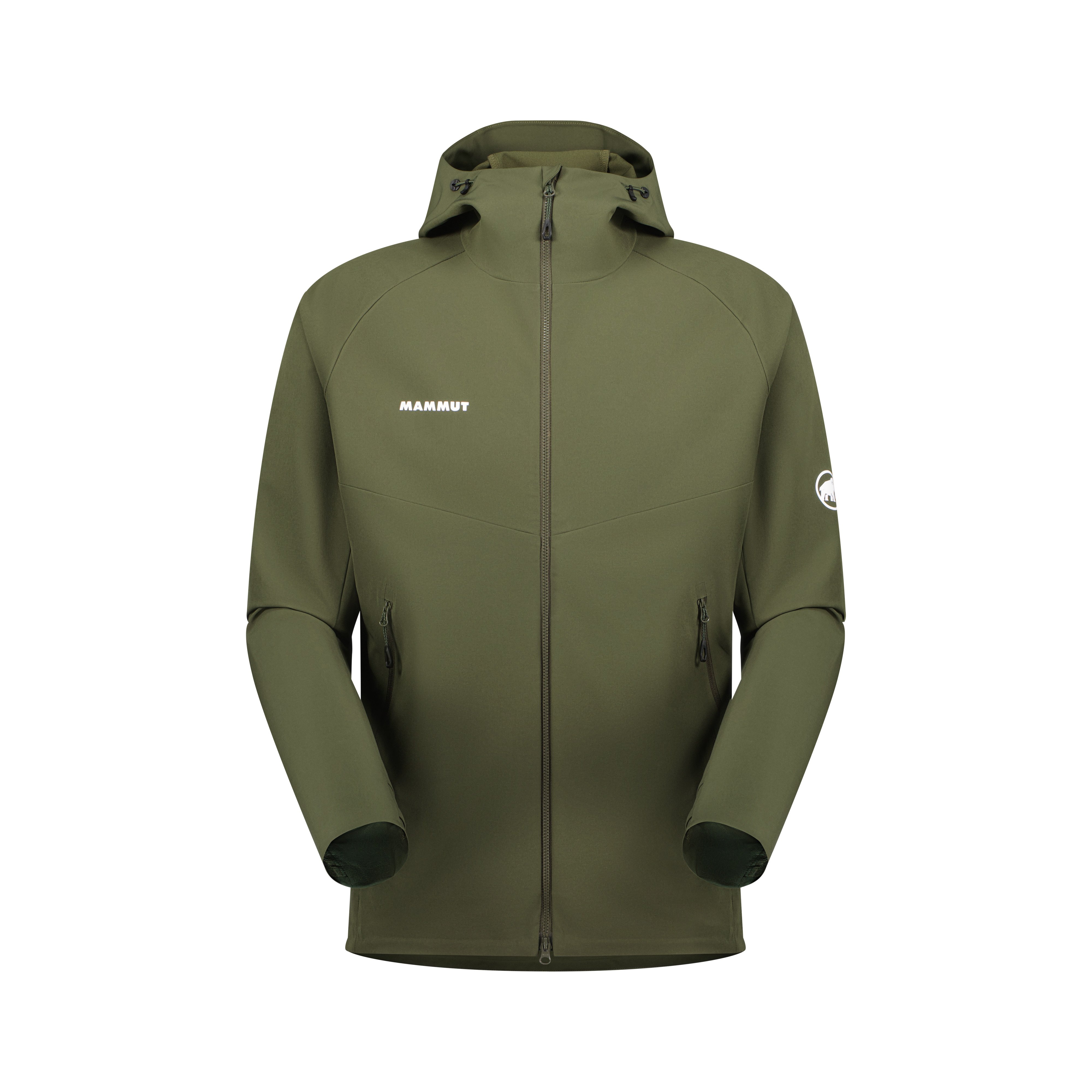 Mammut Macun 2.0 SO Hooded Jacket AF Men - Black/Platinum/Silver sage/Marine/Dark sand/Sablun/Dark marsh - Thumbnail