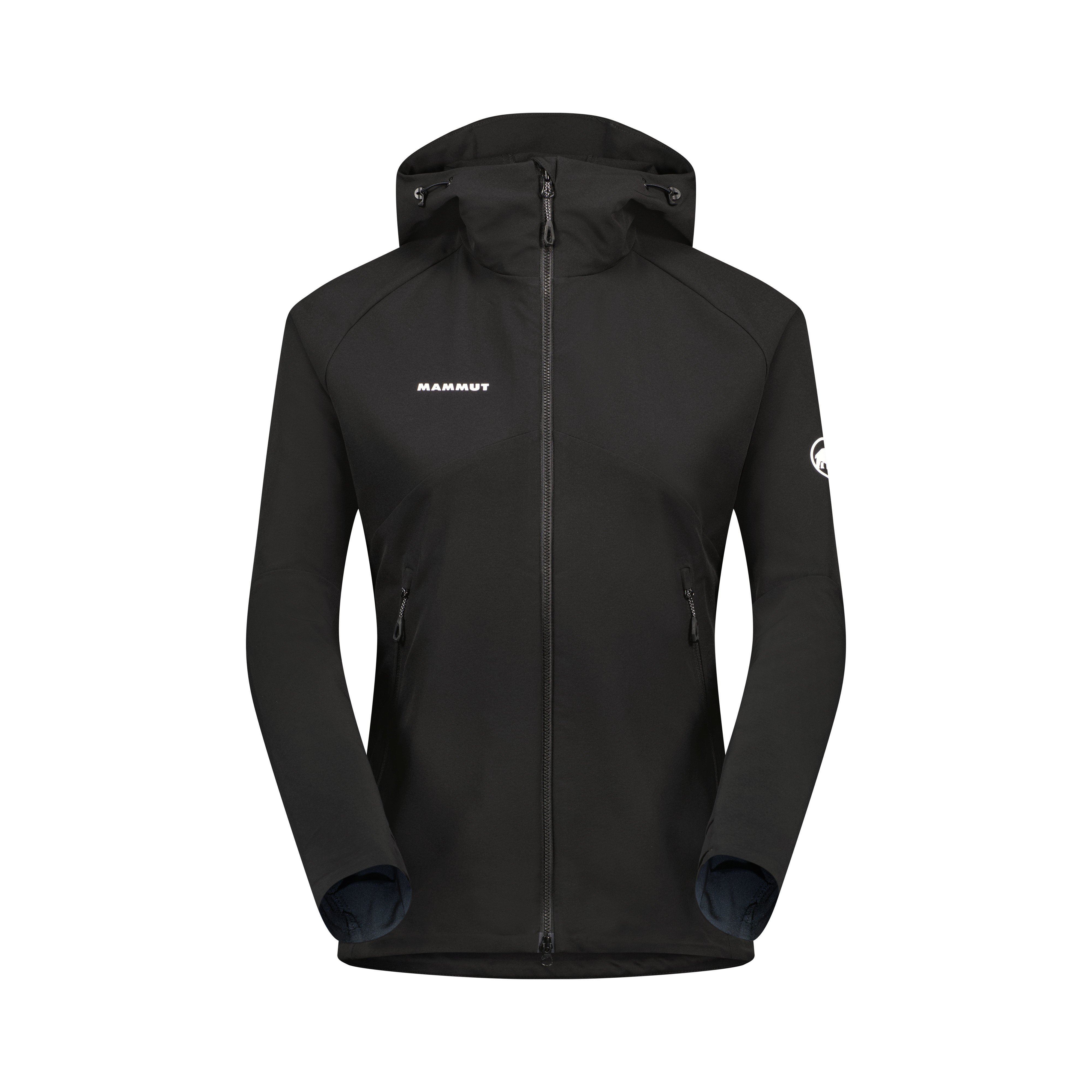 Mammut Macun 2.0 SO Hooded Jacket AF Women - Black/Platinum/Silver sage/Blood red/Marine/Autumn larice/Dark marsh/Marsh - Thumbnail