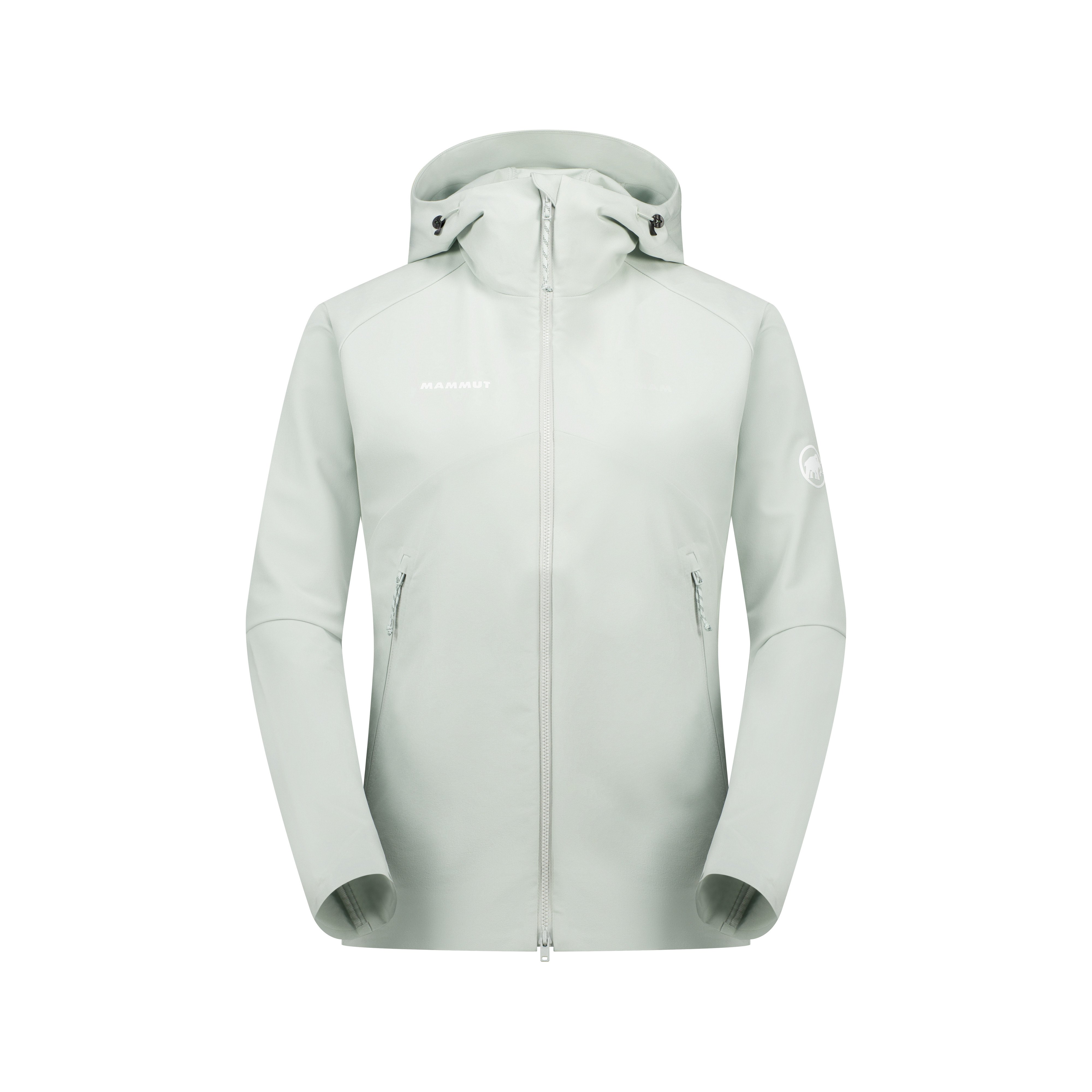 Mammut Macun 2.0 SO Hooded Jacket AF Women - Black/Platinum/Silver sage/Blood red/Marine/Autumn larice/Dark marsh/Marsh - Thumbnail