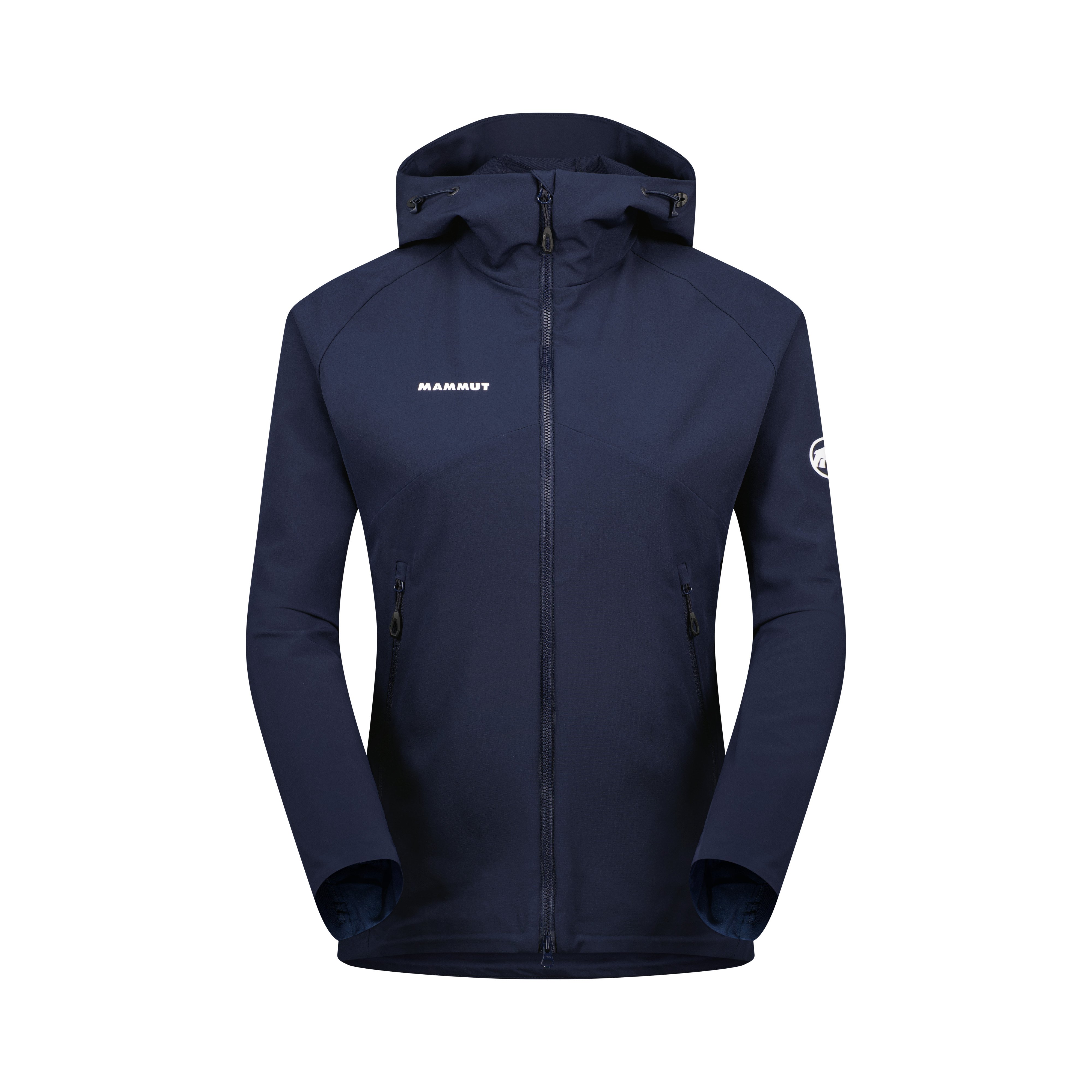 Mammut Macun 2.0 SO Hooded Jacket AF Women - Black/Platinum/Silver sage/Blood red/Marine/Autumn larice/Dark marsh/Marsh - Thumbnail
