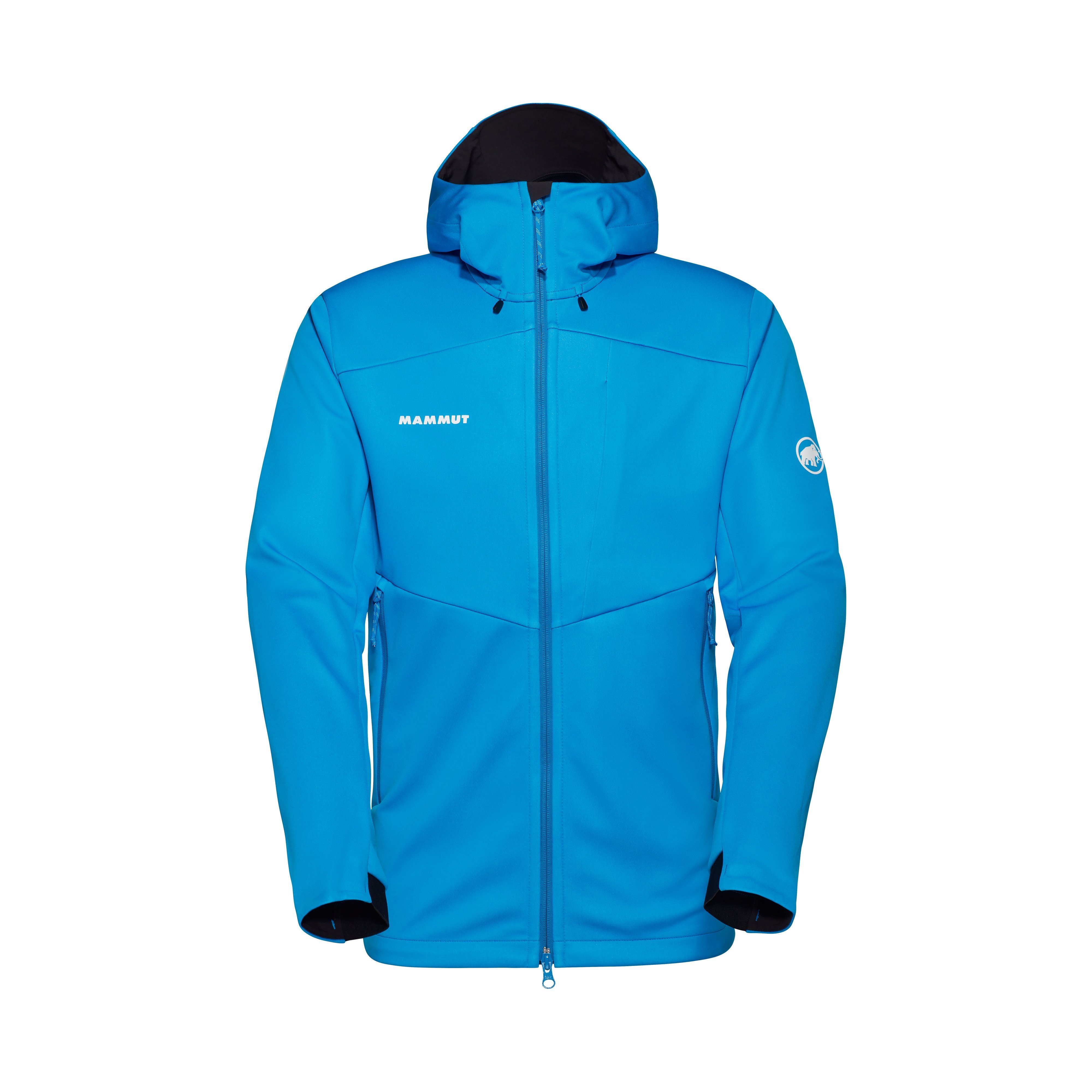 Mammut Ultimate VII SO Hooded Jacket Men - Black/Strata/Granit/Dark tangerine/Brick/Hot red/Mammut red/Ice/Marine/Cheetah/Cheetah-black/Woods/Aura-black/Deep ice/Glacier blue - Thumbnail