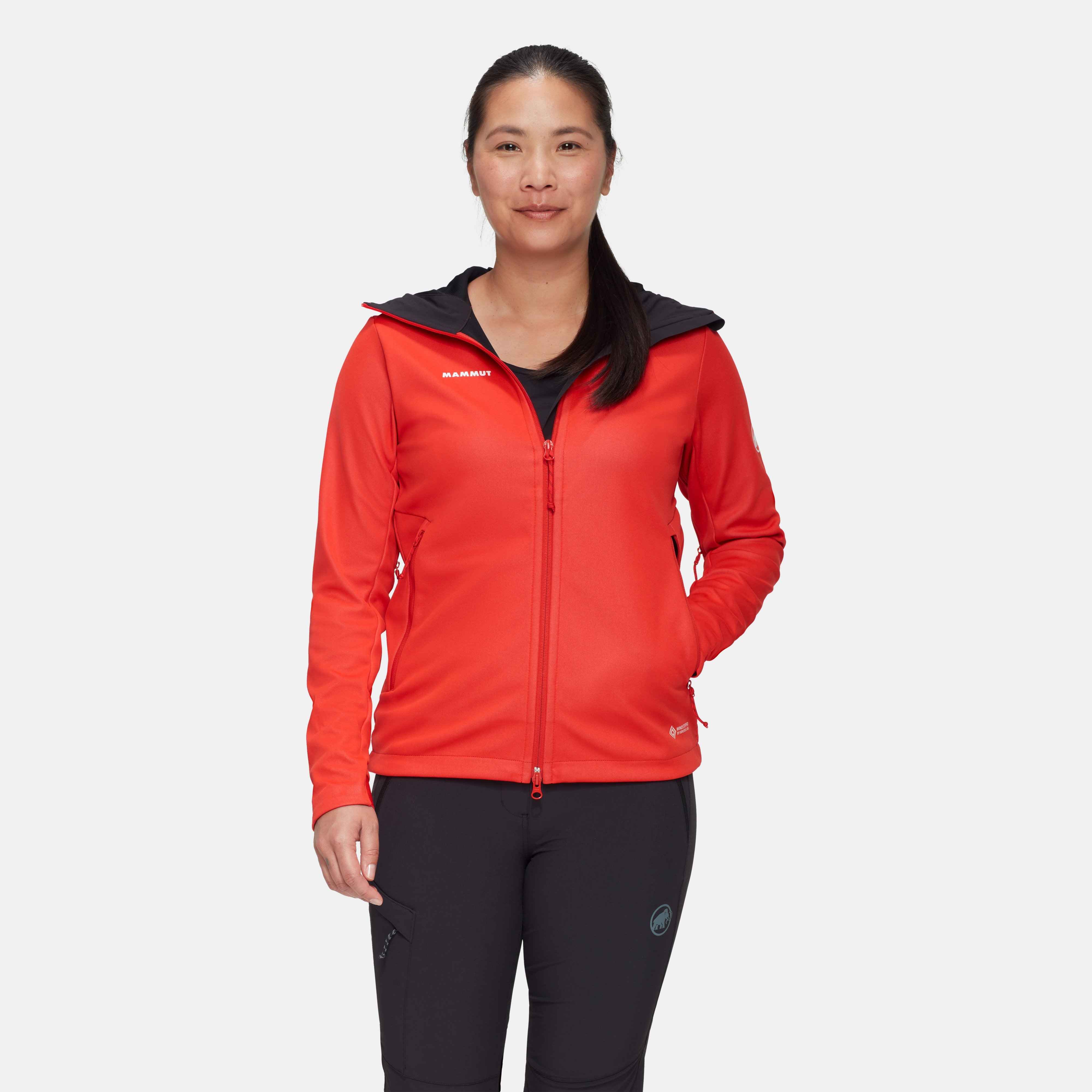 Mammut Ultimate VII SO Hooded Jacket Women, mammut red - Mammut red