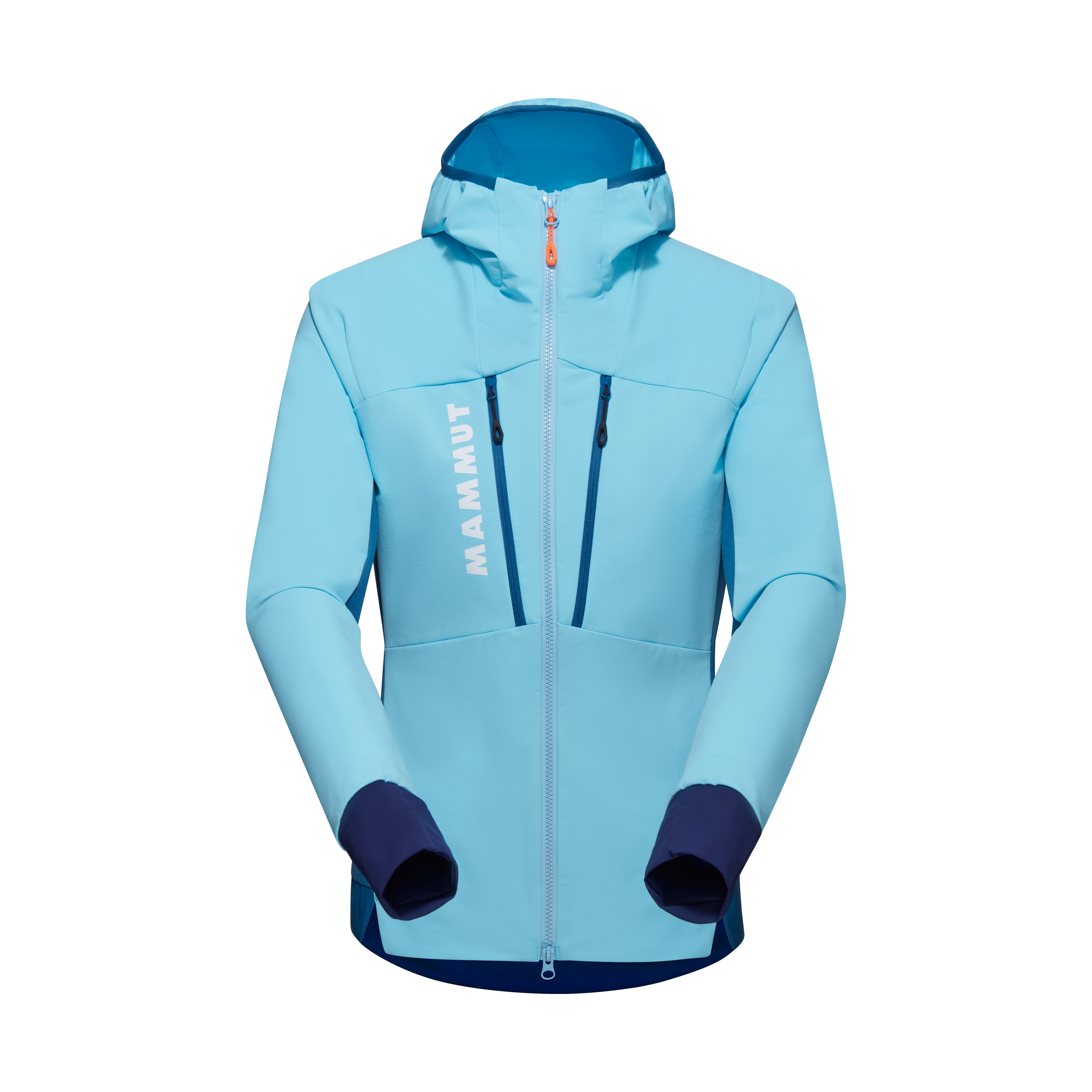 Aenergy SO Hybrid Hooded Jacket Women - cool blue-deep ice, XL thumbnail