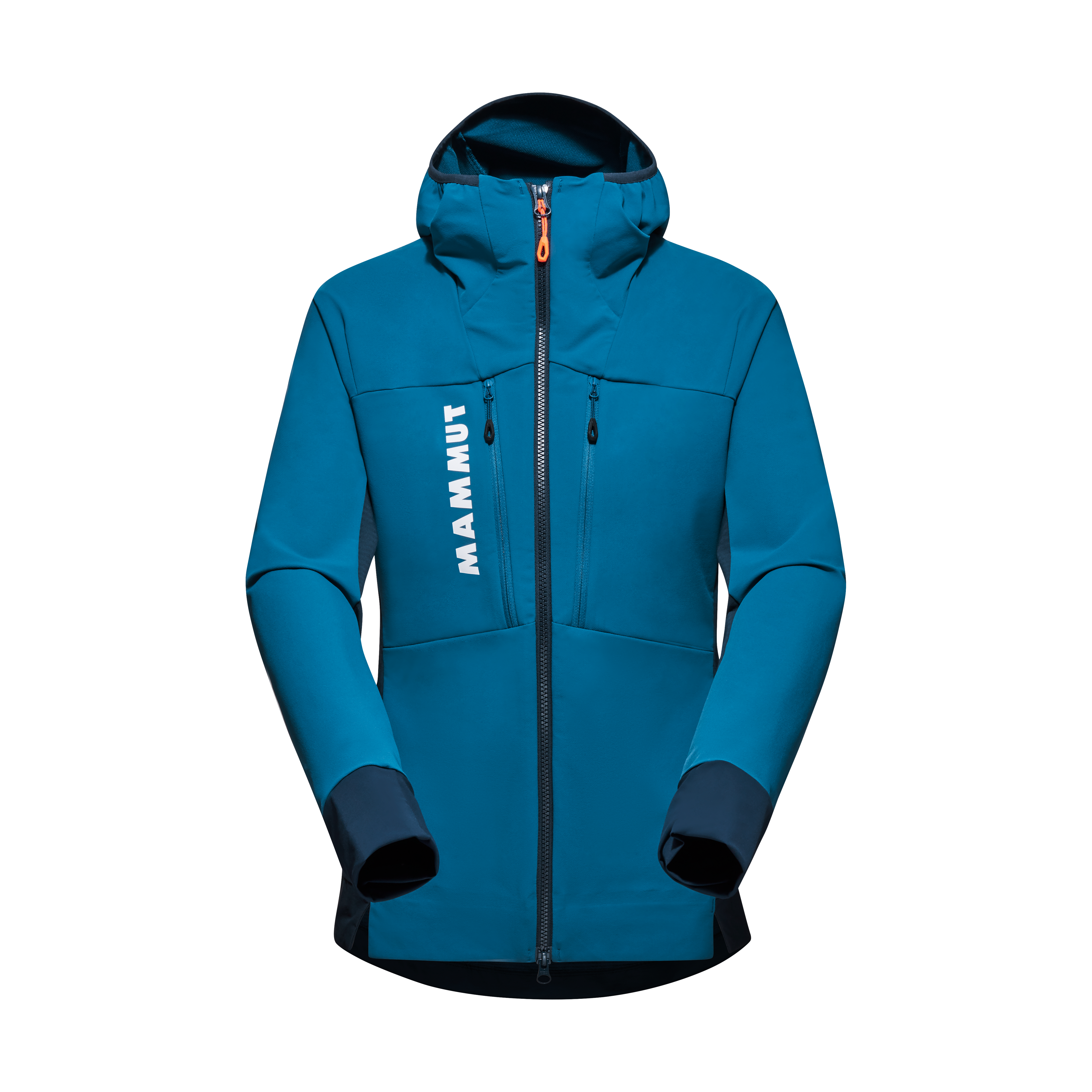 Aenergy SO Hybrid Hooded Jacket Women - deep ice-marine, XL thumbnail