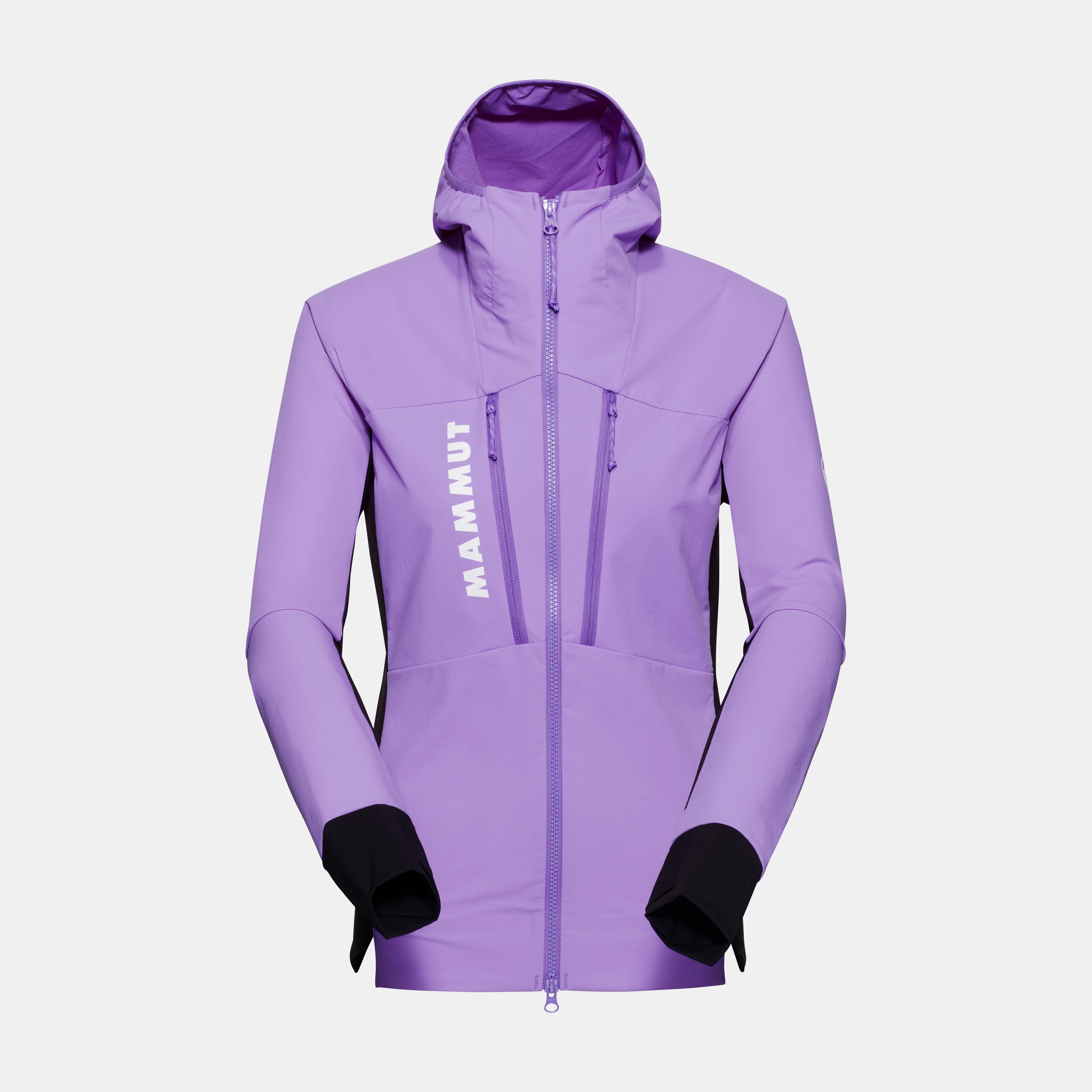 Mammut Aenergy SO Hybrid Hooded Jacket Women, lavandin-black - Lavandin-black