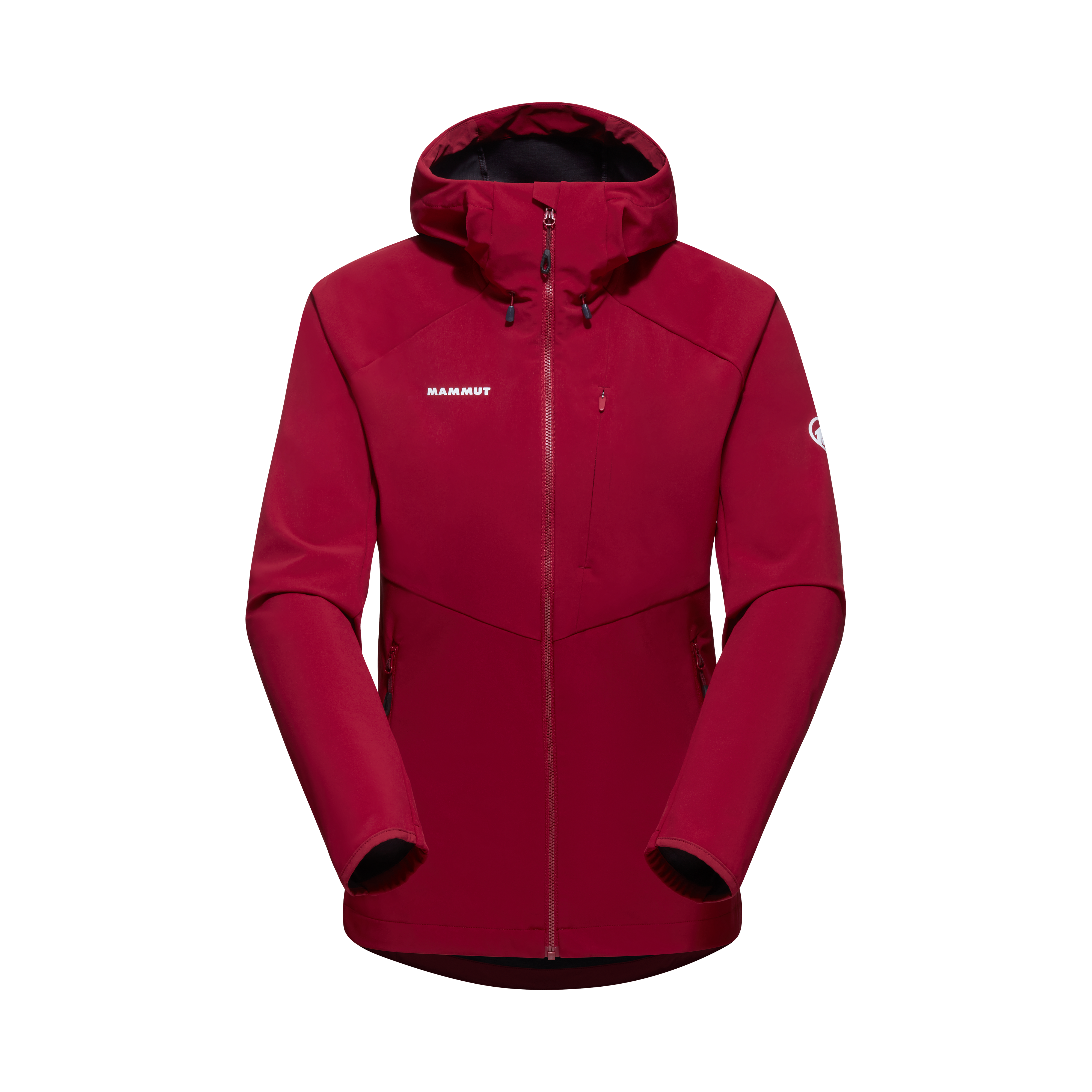 Ultimate Comfort SO Hooded Jacket Women, blood red thumbnail