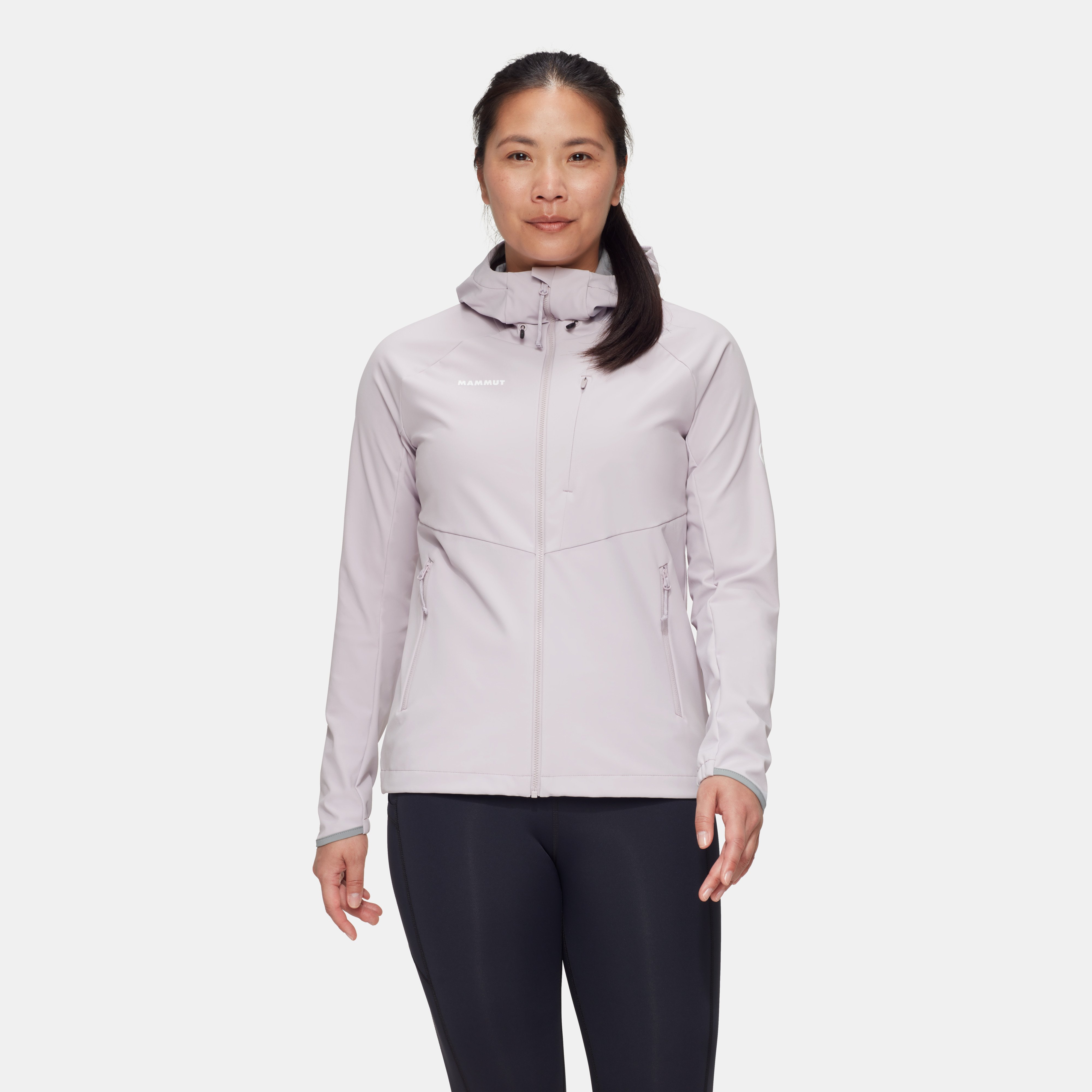 Mammut Ultimate Comfort SO Hooded Jacket Women, alpine calamint - Alpine calamint