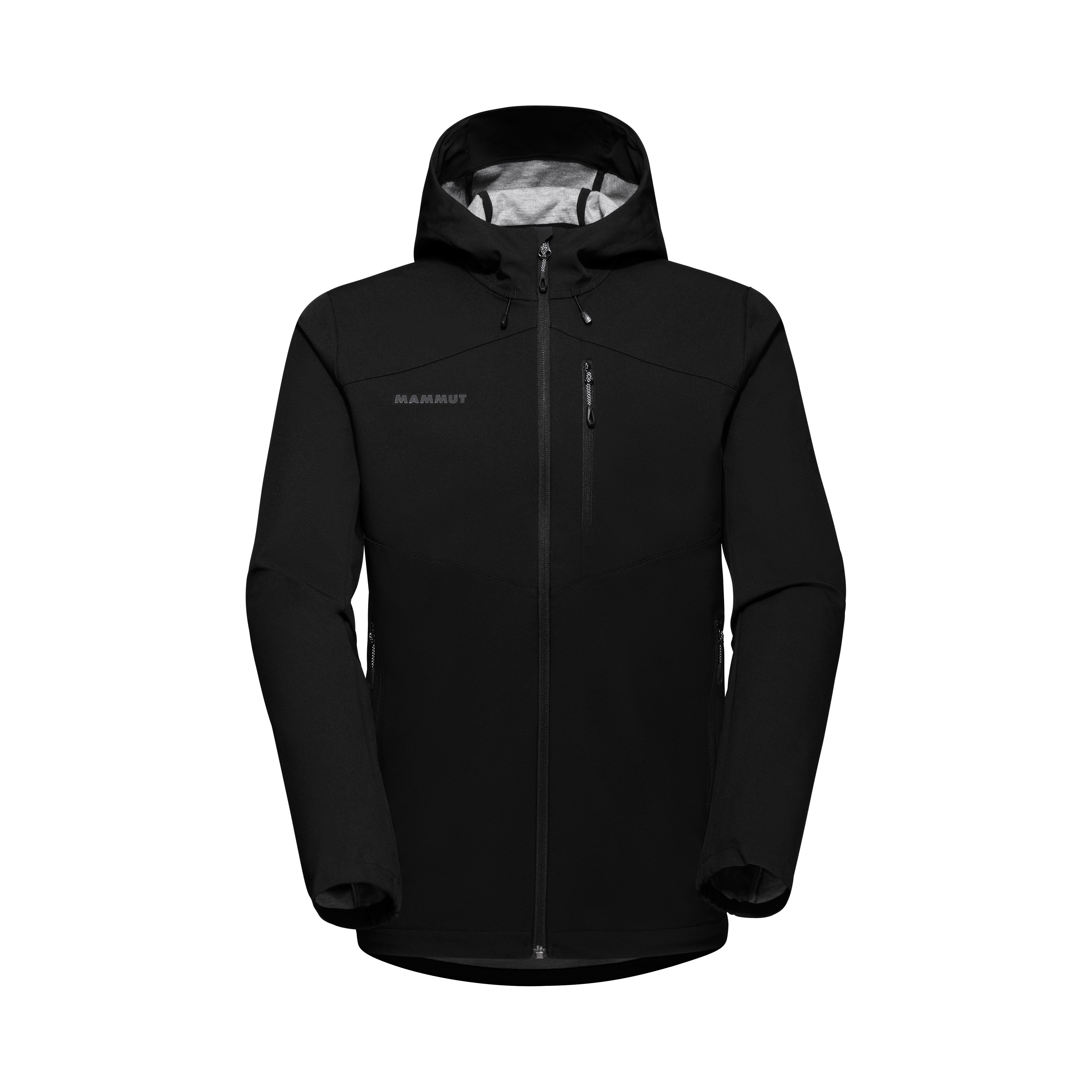 Mammut Corporate SO Hooded Jacket Men - Black/Steel/Lava/Marine - Thumbnail