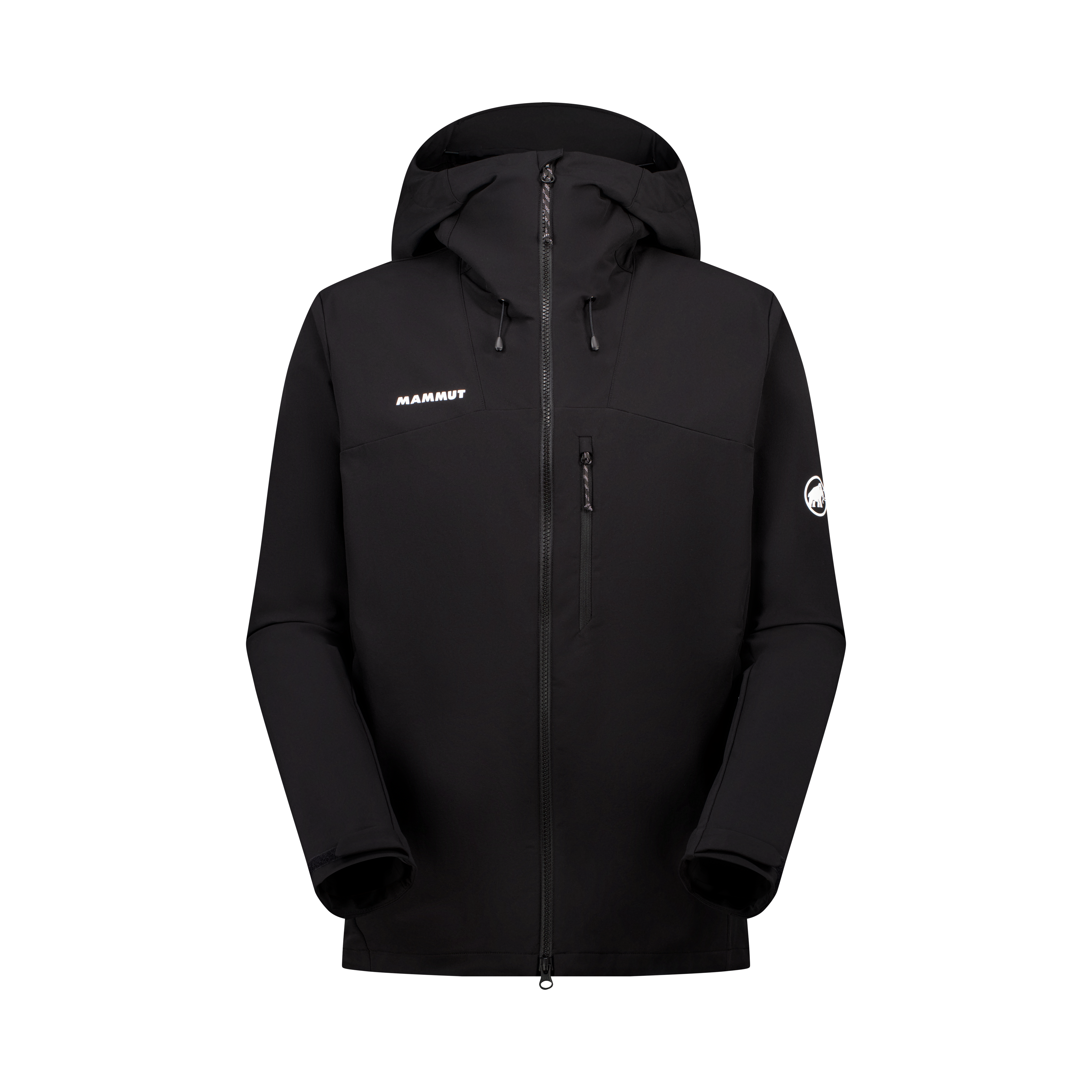 Mammut Trekkers SO Hooded Jacket AF Men, black - Black - Thumbnail