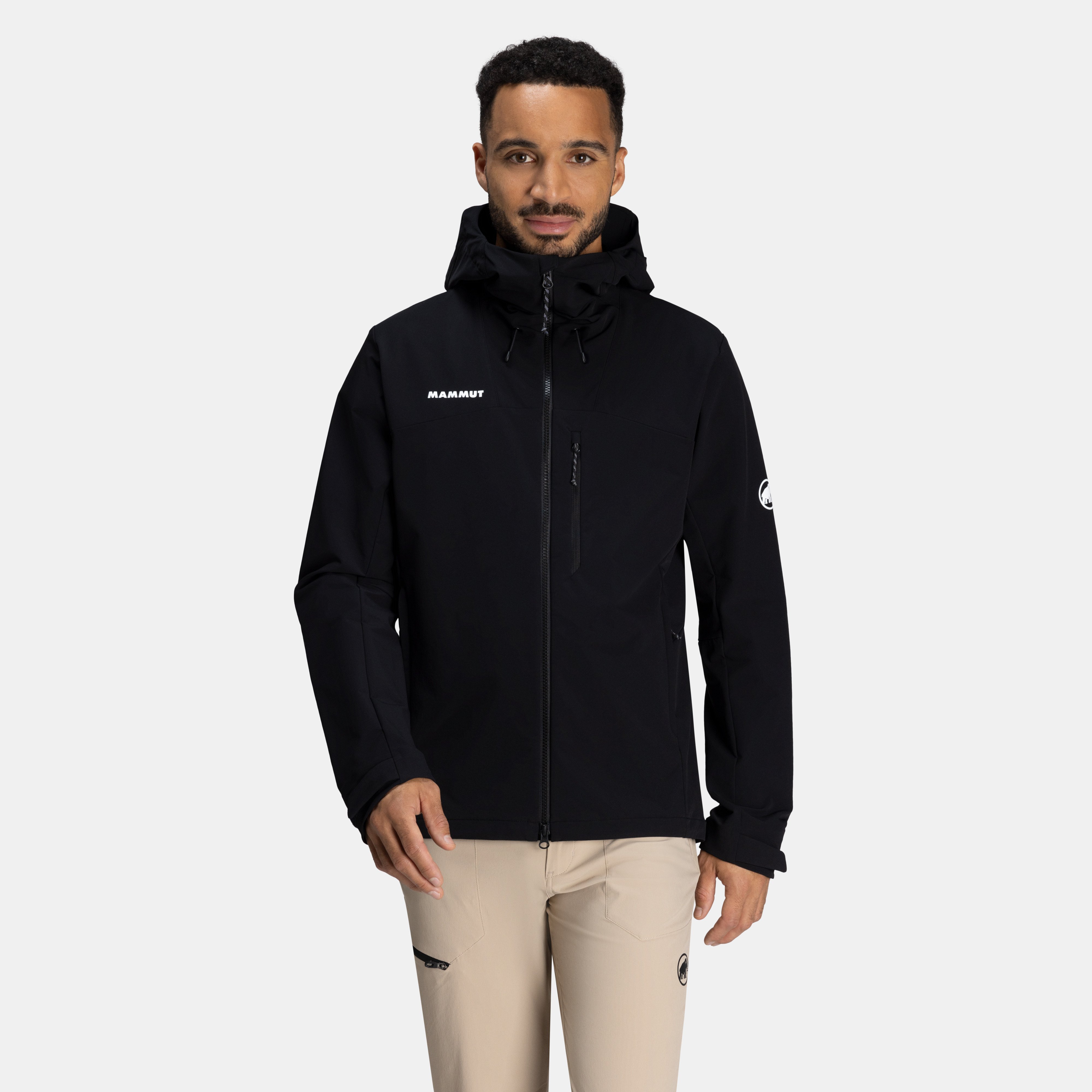 Mammut Trekkers SO Hooded Jacket AF Men, black - Black