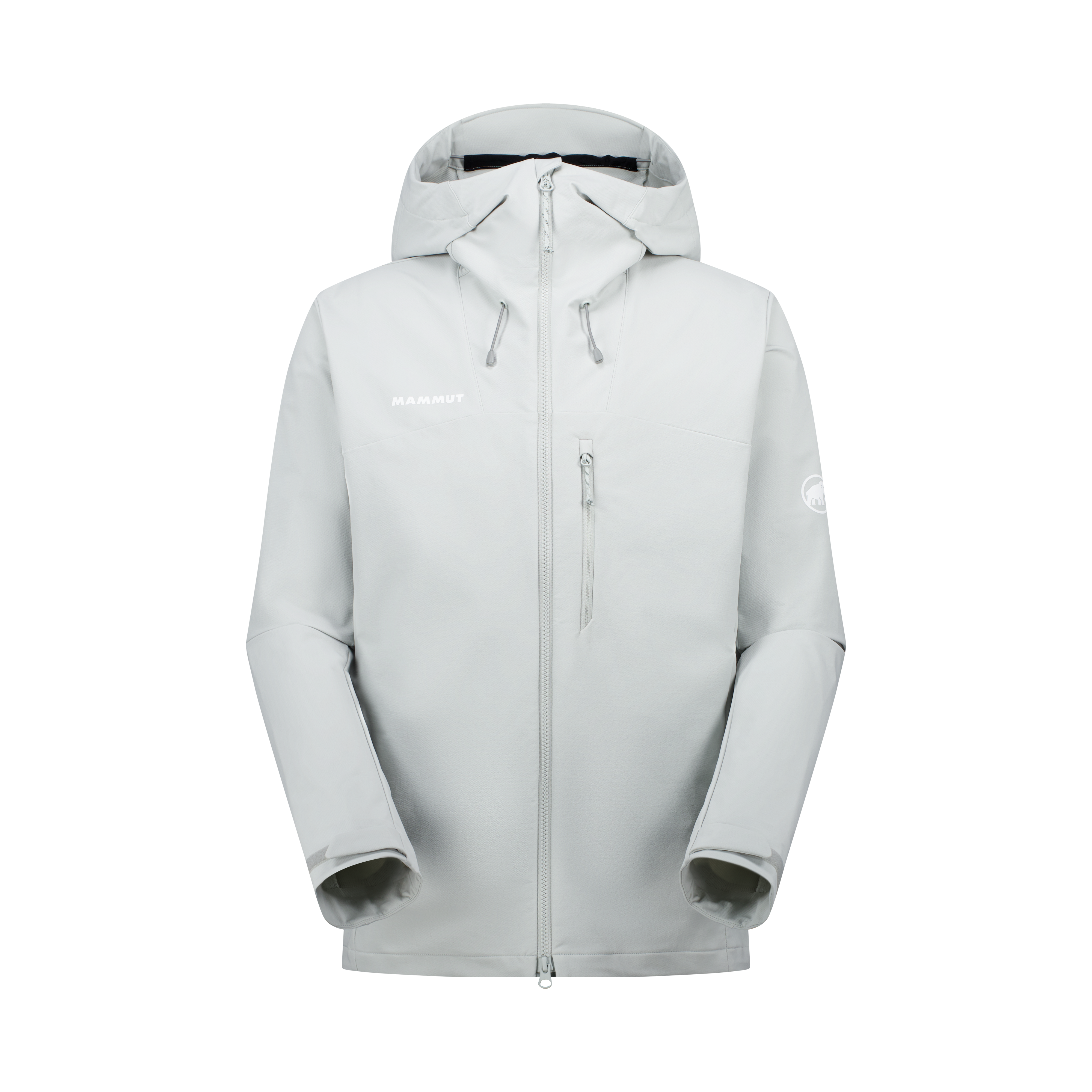 Mammut Trekkers SO Hooded Jacket AF Men, silver sage - Silver sage - Thumbnail