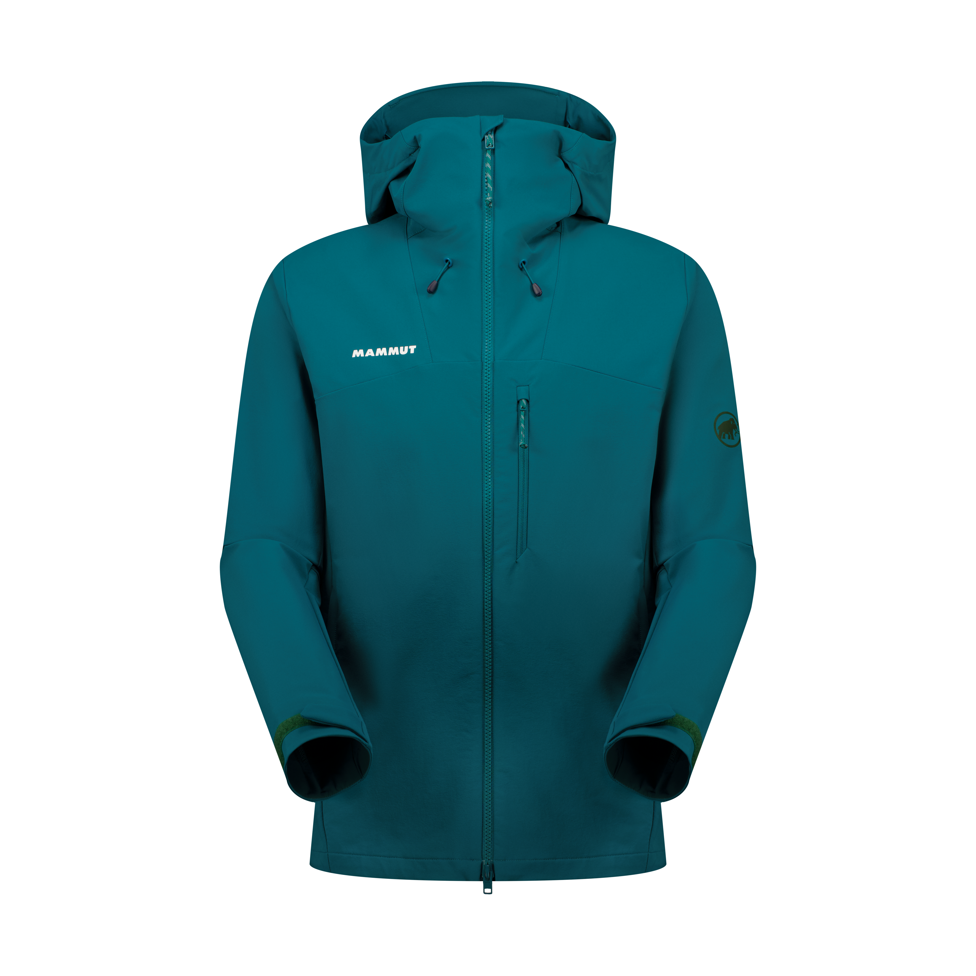 Mammut Trekkers SO Hooded Jacket AF Men, deep teal - Deep teal - Thumbnail