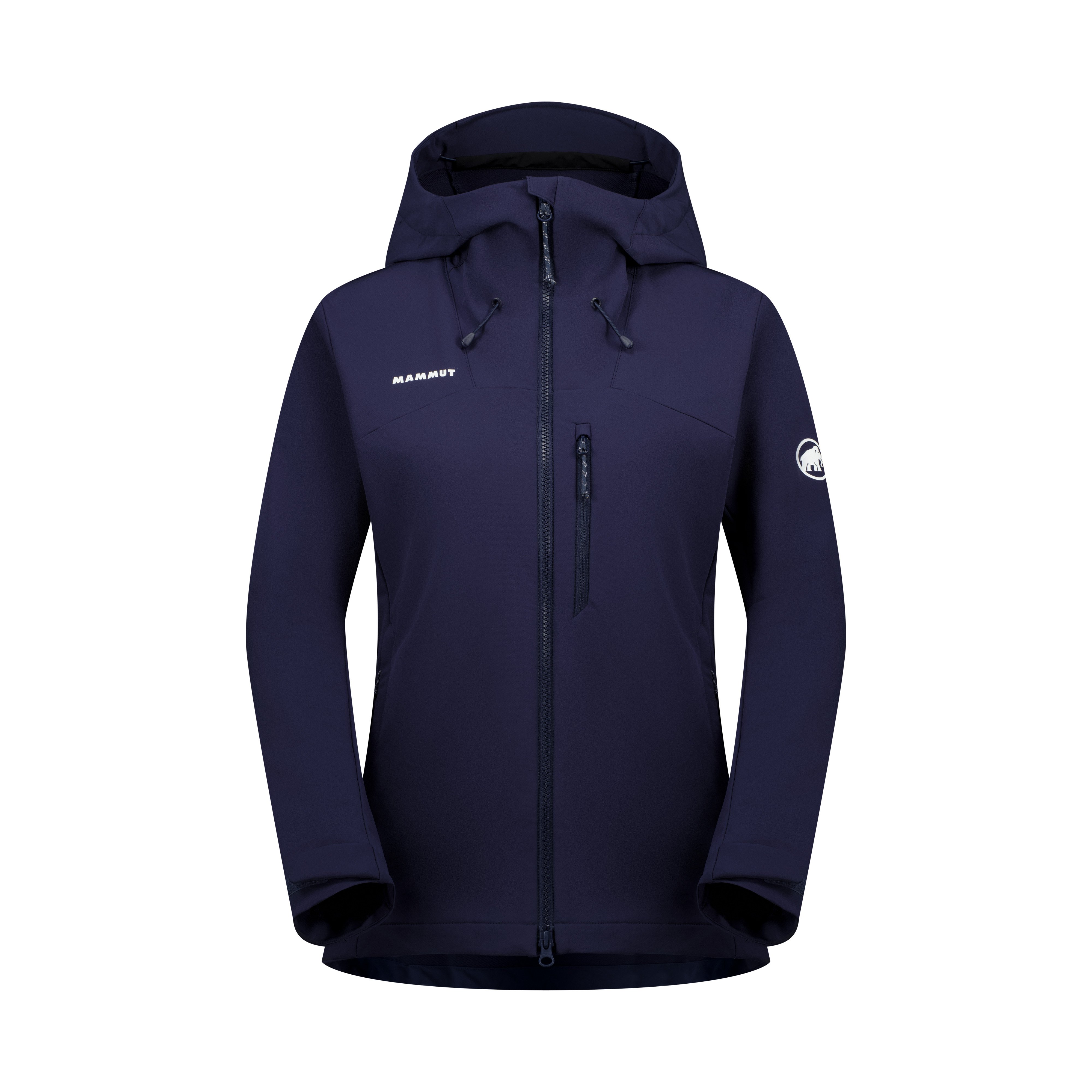 Mammut Trekkers SO Hooded Jacket AF Women - Black/Vin/Marine/Dark marsh/Marsh - Thumbnail