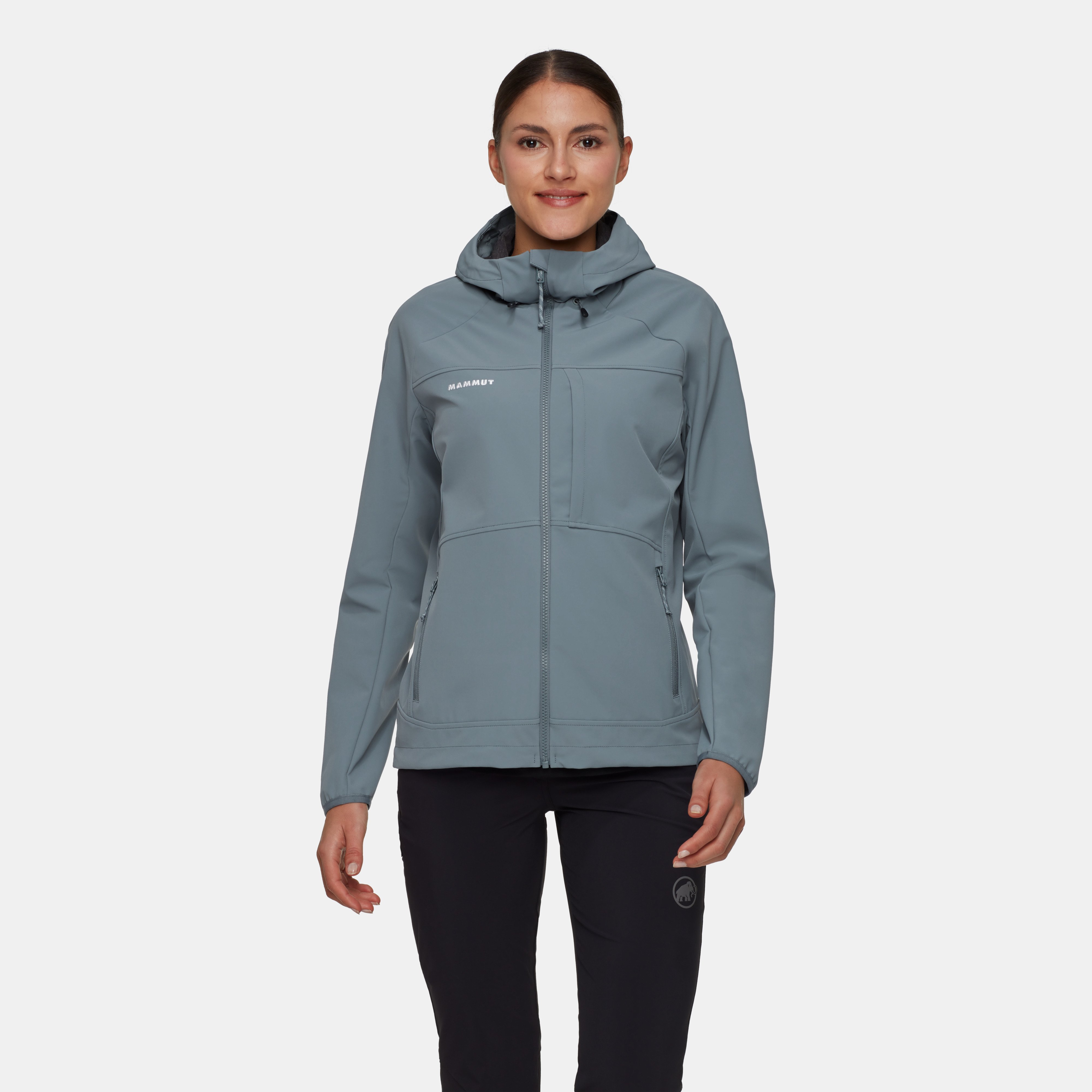 Mammut Ultimate Comfort SO Hooded Jacket Women, strata - Strata