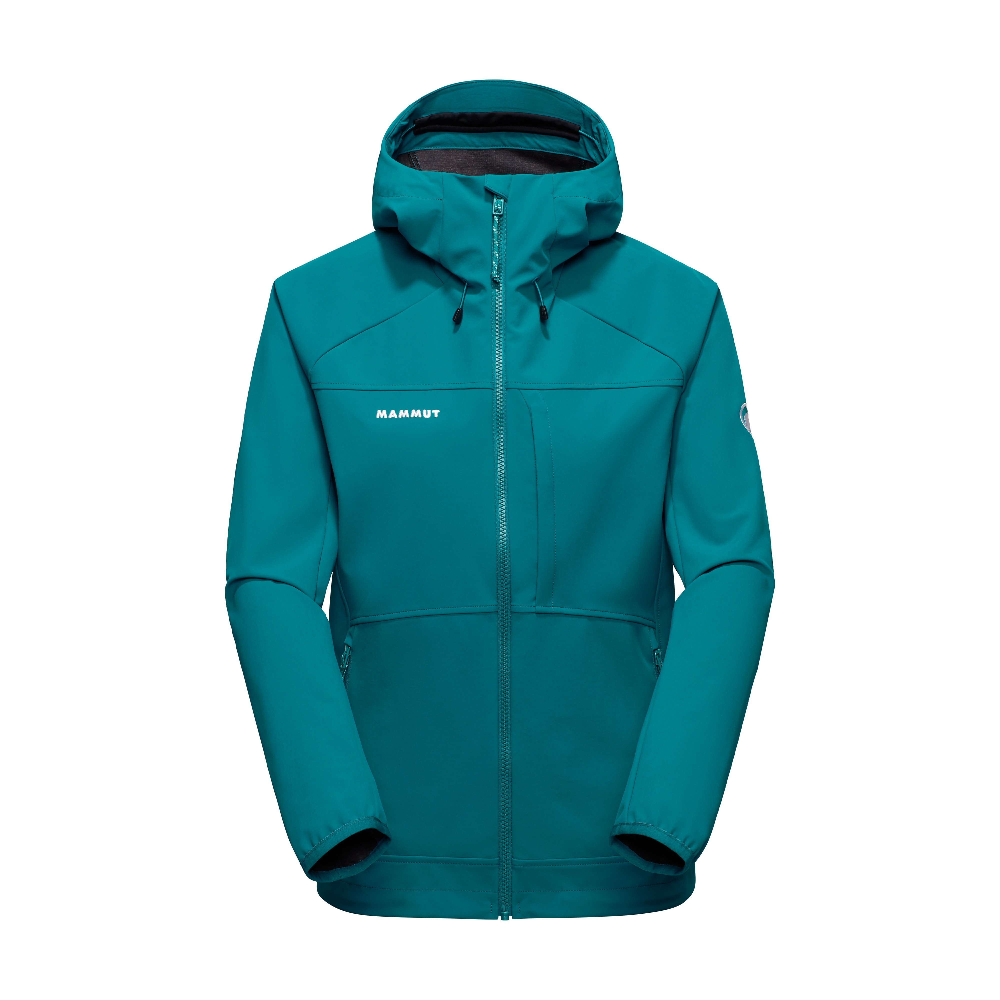 Mammut Ultimate Comfort SO Hooded Jacket Women - Black/Strata/Lavandin/Paloja/Deep teal/Nebla - Thumbnail