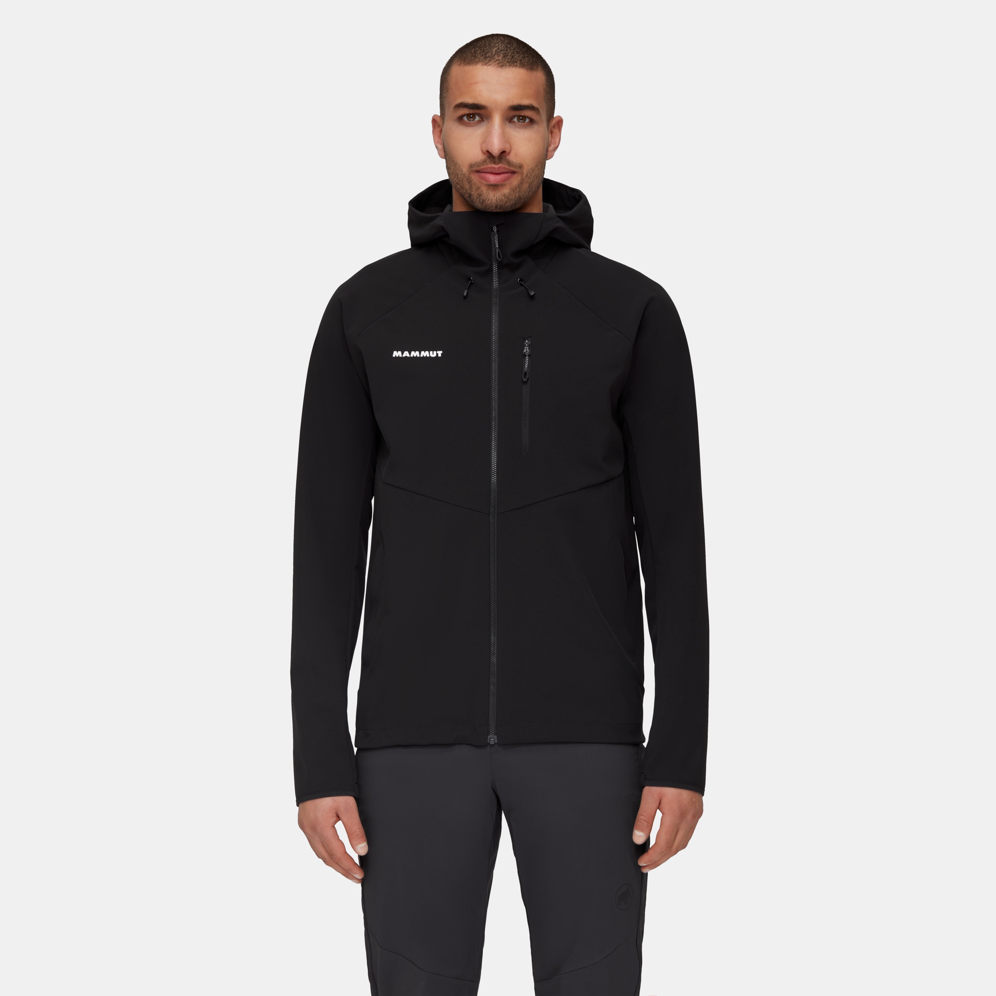 Mammut Ultimate Comfort SO Hooded Jacket Men, black - Black