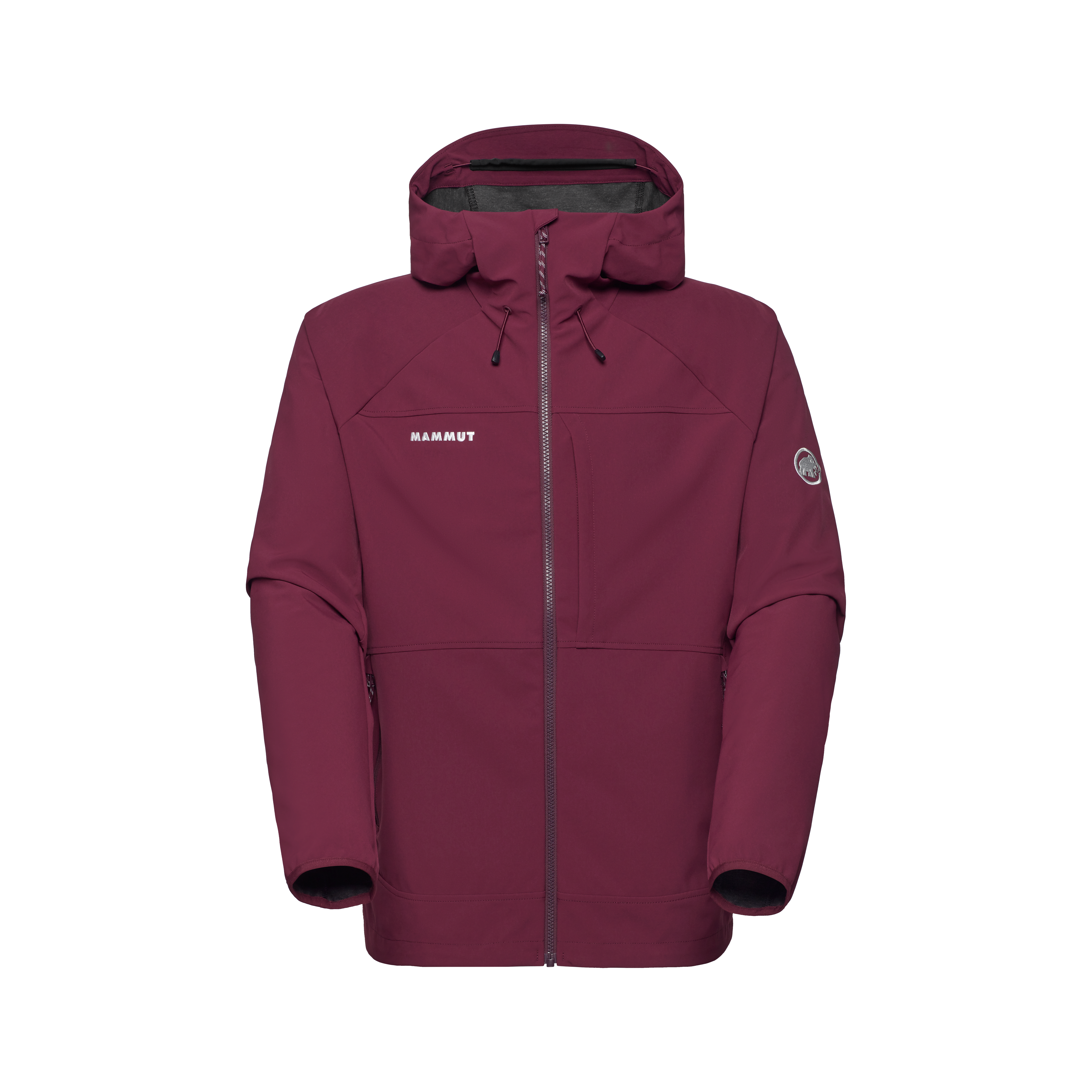 Mammut Ultimate Comfort SO Hooded Jacket Men, vin - Vin - Thumbnail