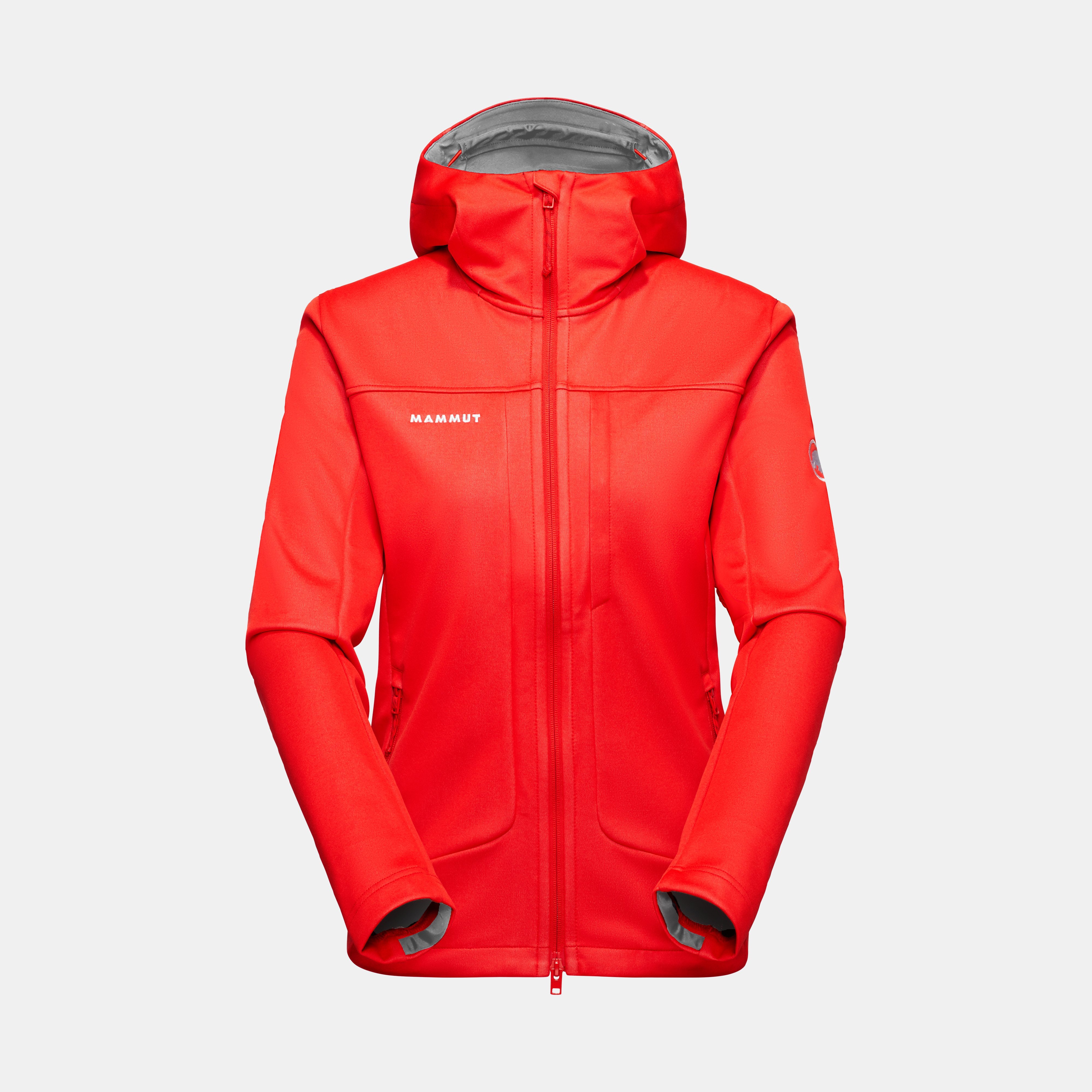 Mammut Ultimate VIII SO Hooded Jacket Women, mammut red - Mammut red