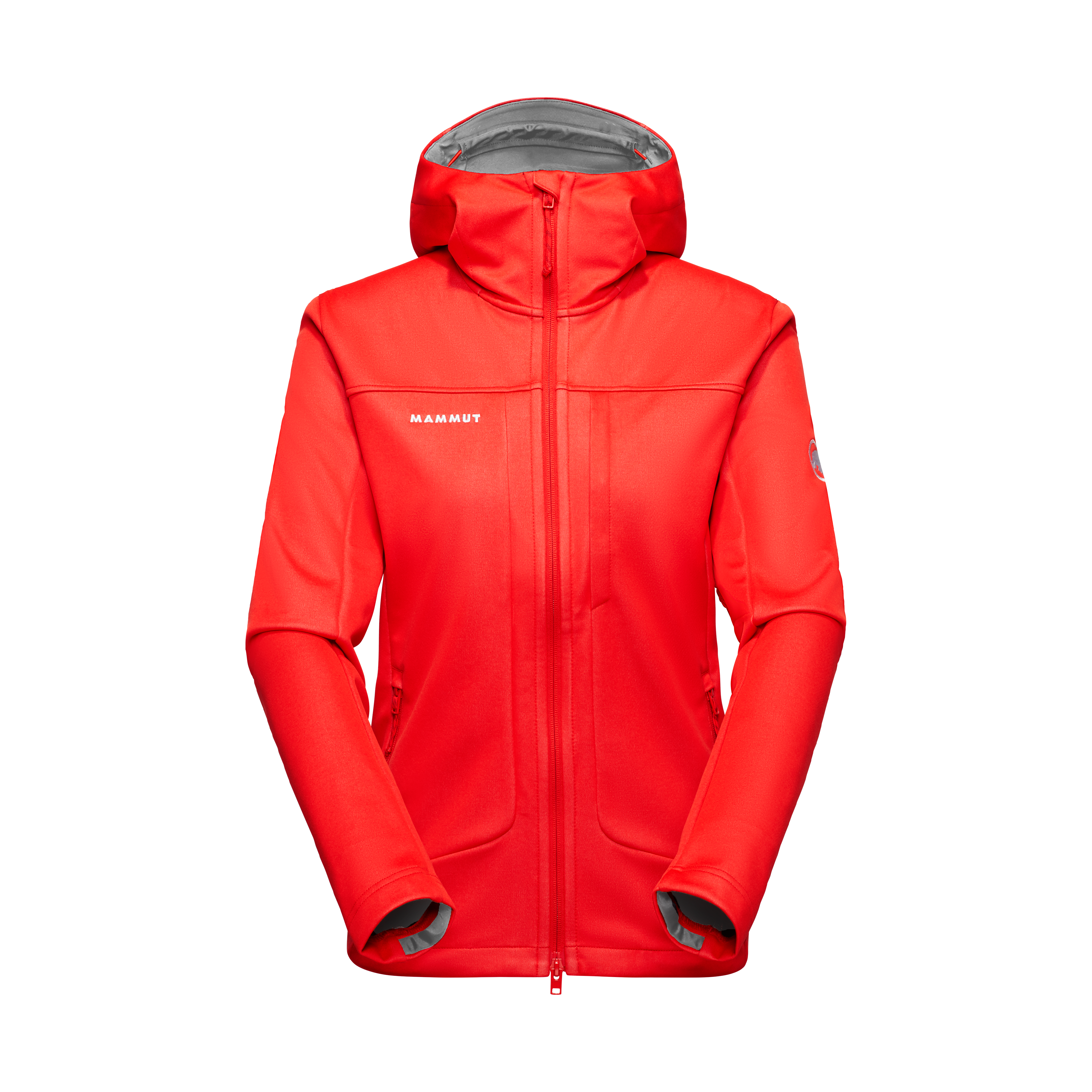 Mammut Ultimate VIII SO Hooded Jacket Women, mammut red - Mammut red - Thumbnail