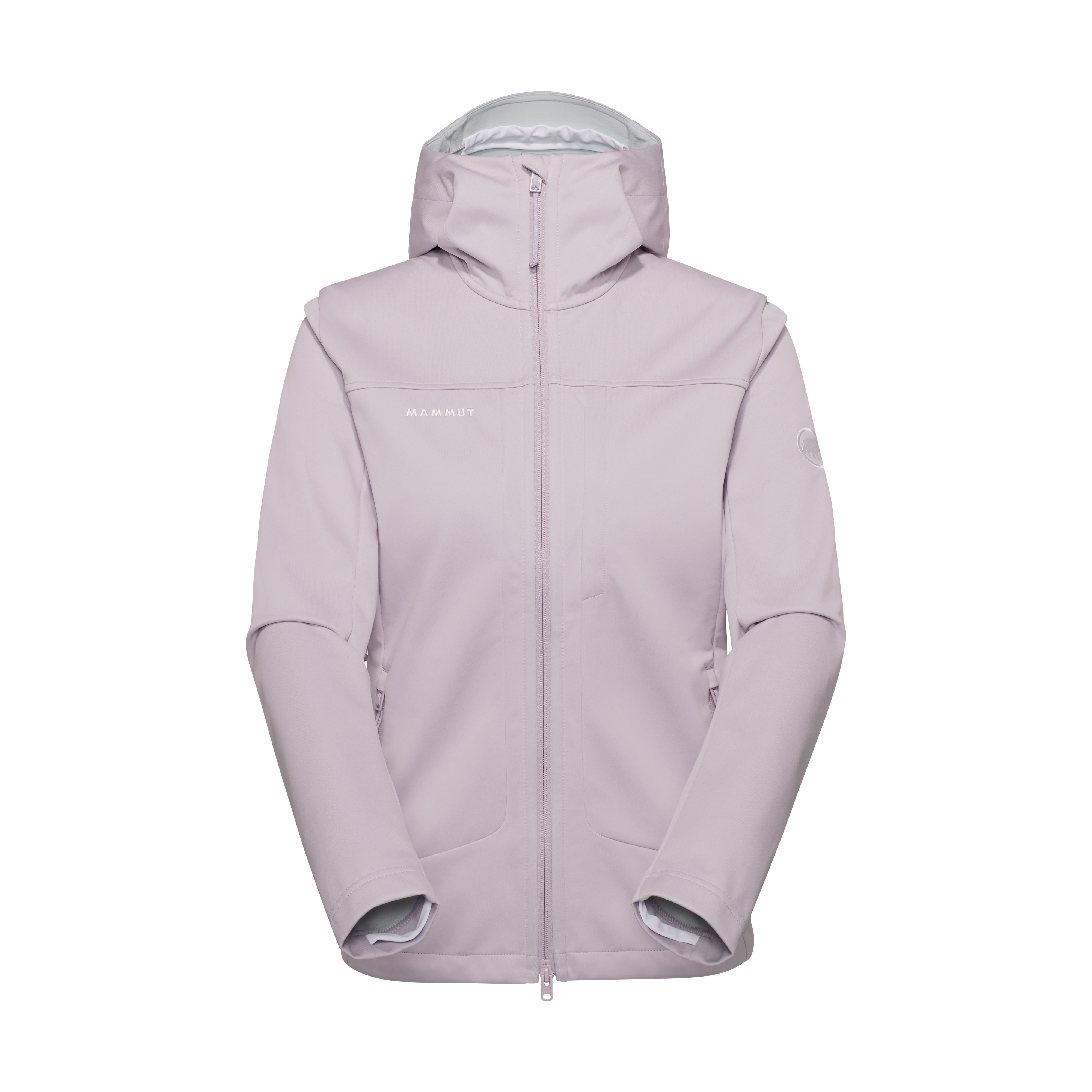 Mammut Ultimate VIII SO Hooded Jacket Women, alpine calamint - Alpine calamint - Thumbnail