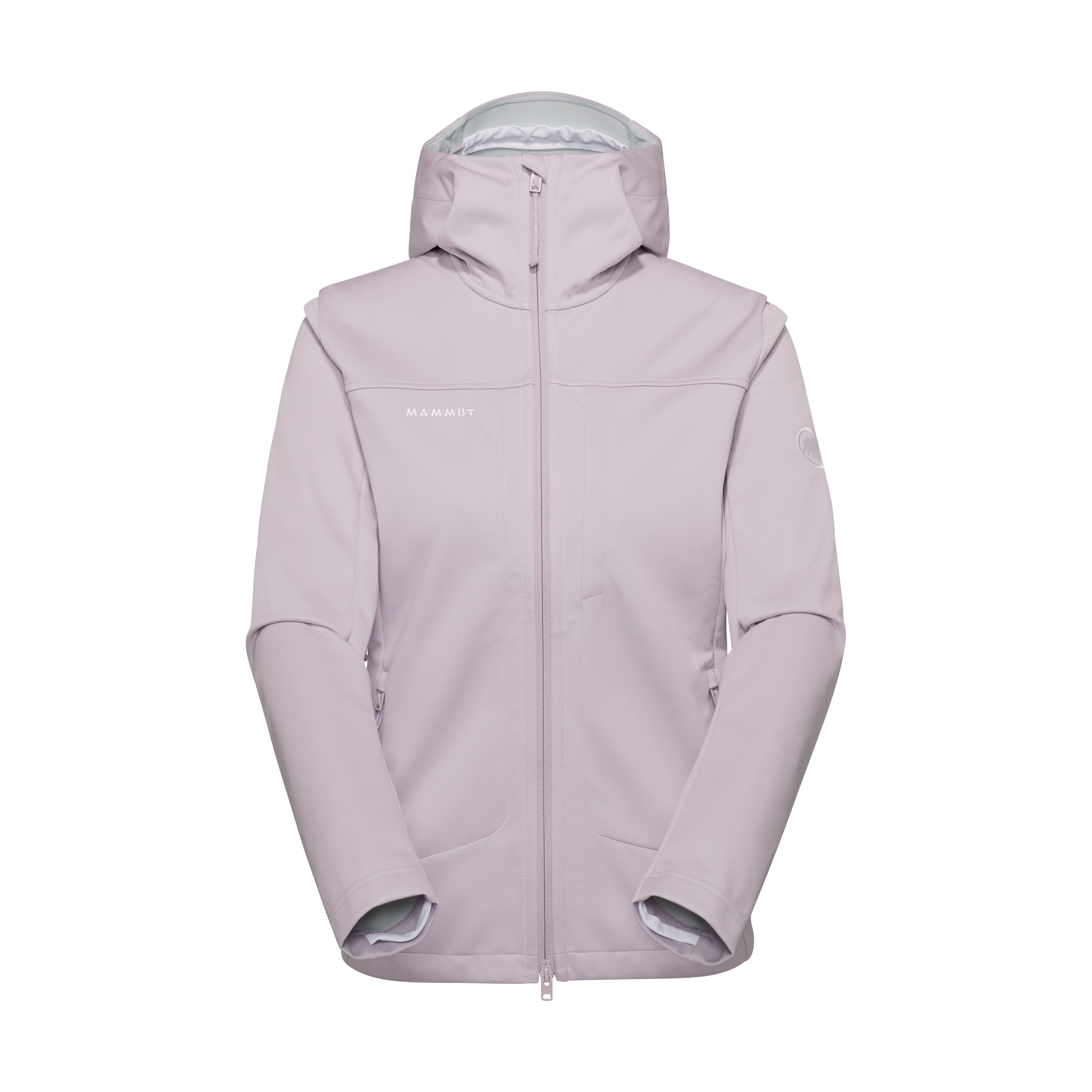 Mammut Ultimate VIII SO Hooded Jacket Women - Black/Silver sage/Silver sage-black/Acacia/Mammut red/Vin/Vin-black/Marine/Alpine calamint/Autumn larice/Sablun/19781/19784/Nebla - Thumbnail