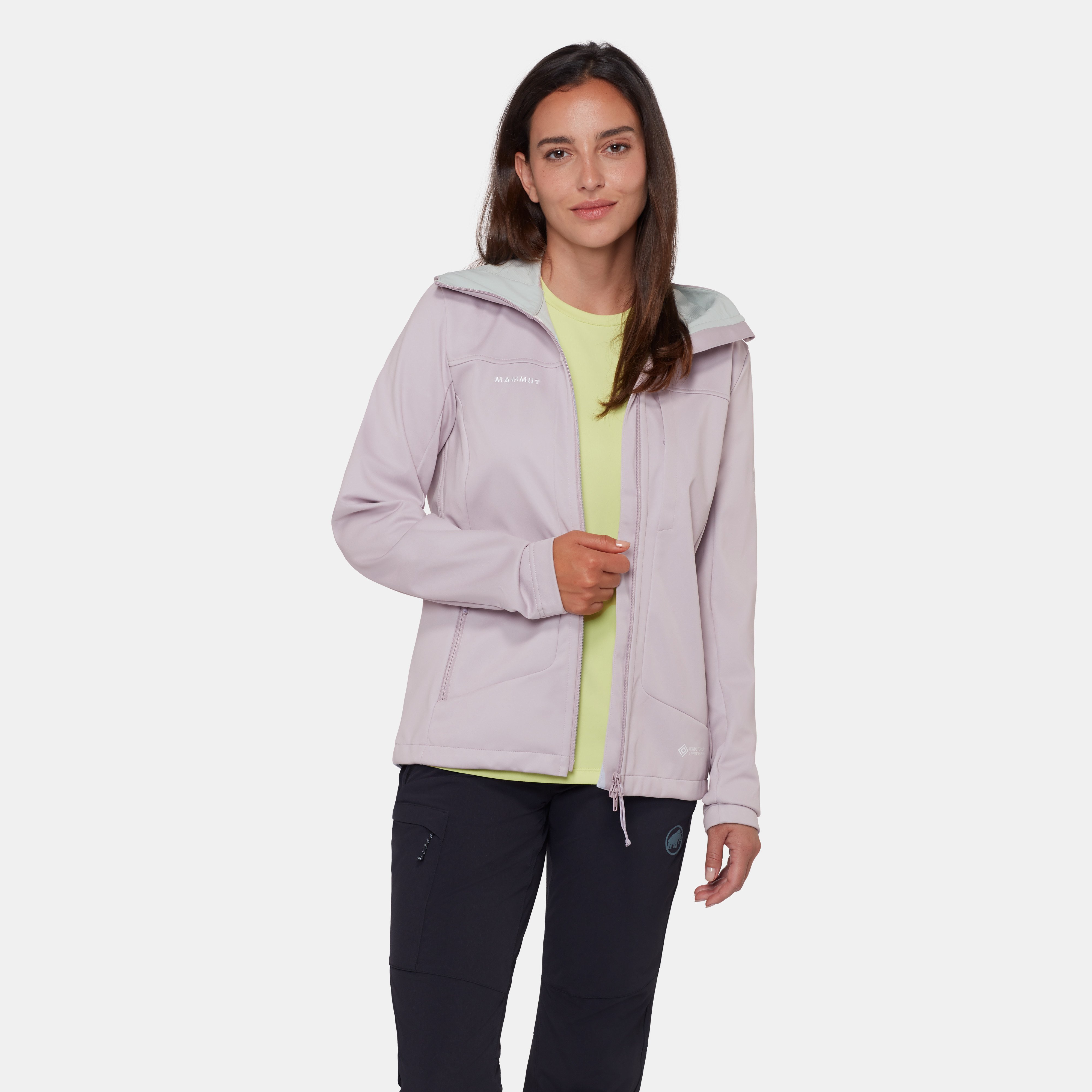 Mammut Ultimate VIII SO Hooded Jacket Women, alpine calamint - Alpine calamint