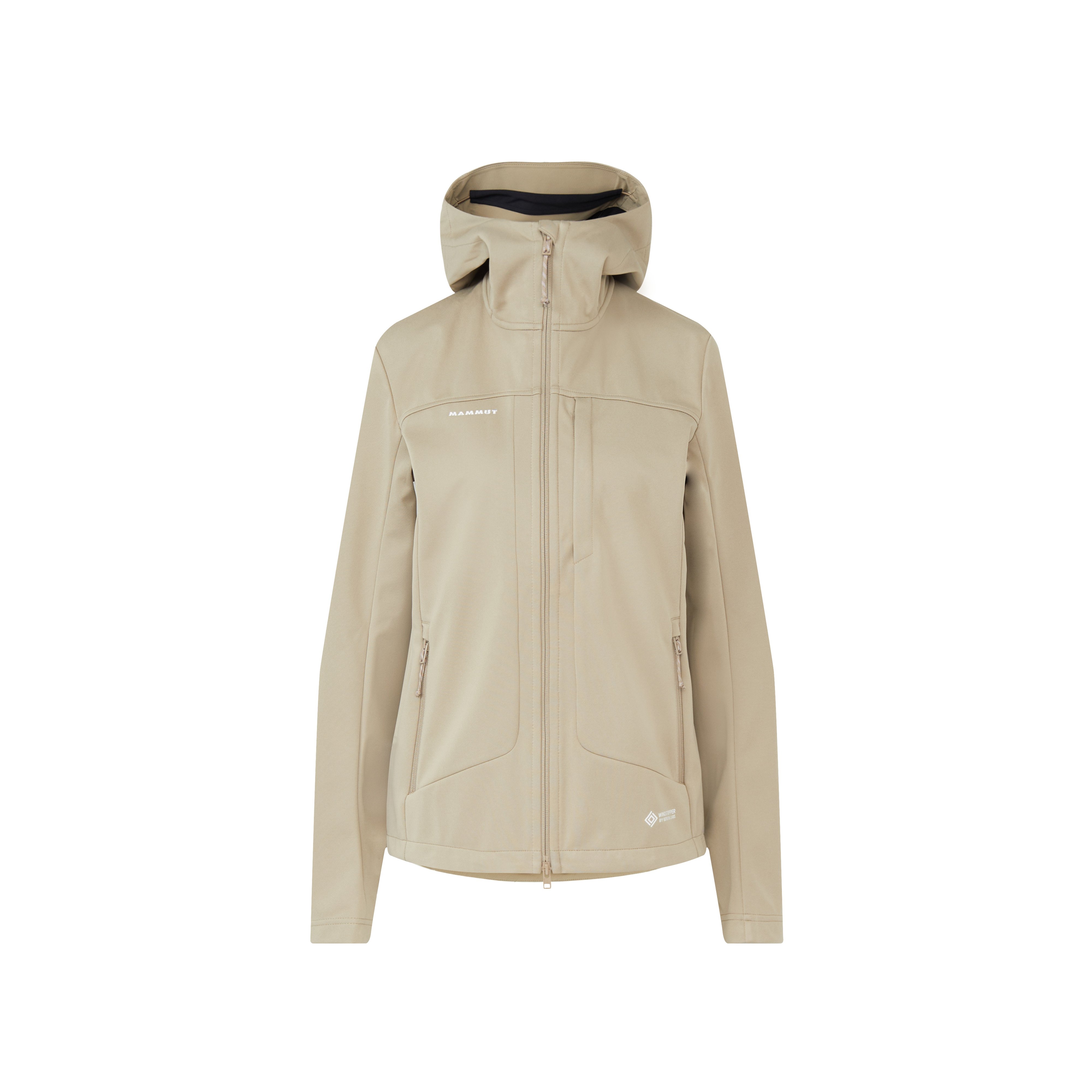 Mammut Ultimate VIII SO Hooded Jacket Women - Black/Silver sage/Silver sage-black/Acacia/Mammut red/Vin/Vin-black/Marine/Alpine calamint/Autumn larice/Sablun/Brunsina/Alpenglow/Baselgia/Mira/Nebla - Thumbnail