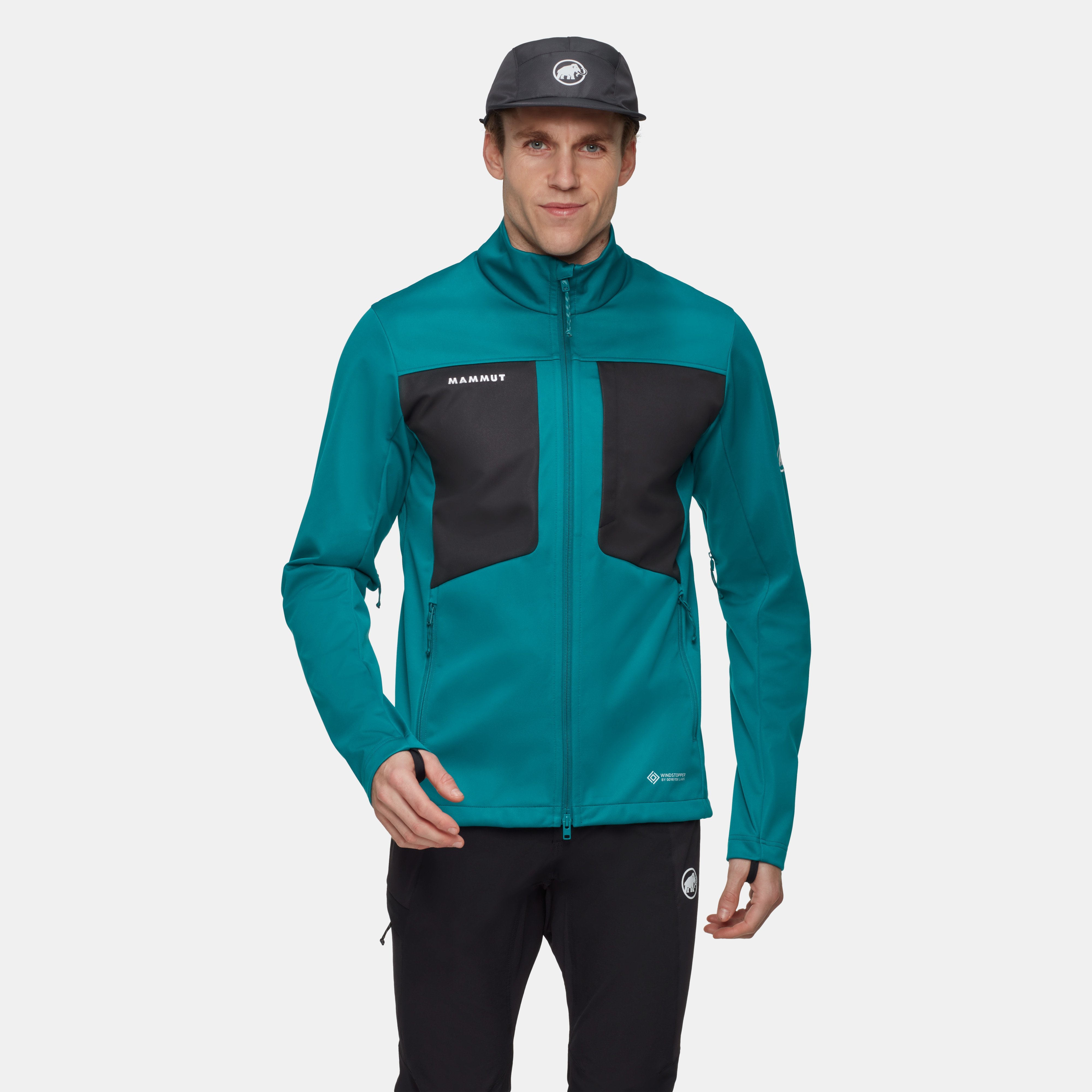 Mammut Ultimate VIII SO Jacket Men, deep teal-black - Deep teal-black