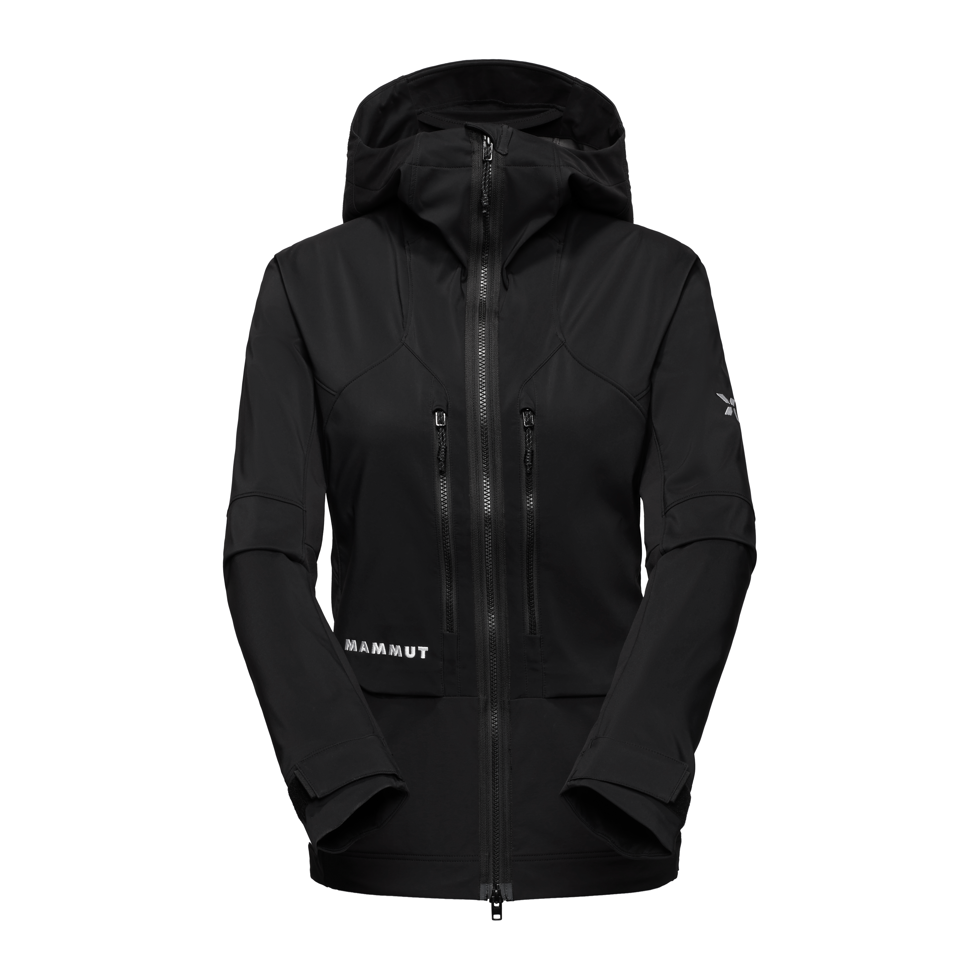 Mammut Eiger Nordwand Pro SO Hooded Jacket Women, black - Black - Thumbnail