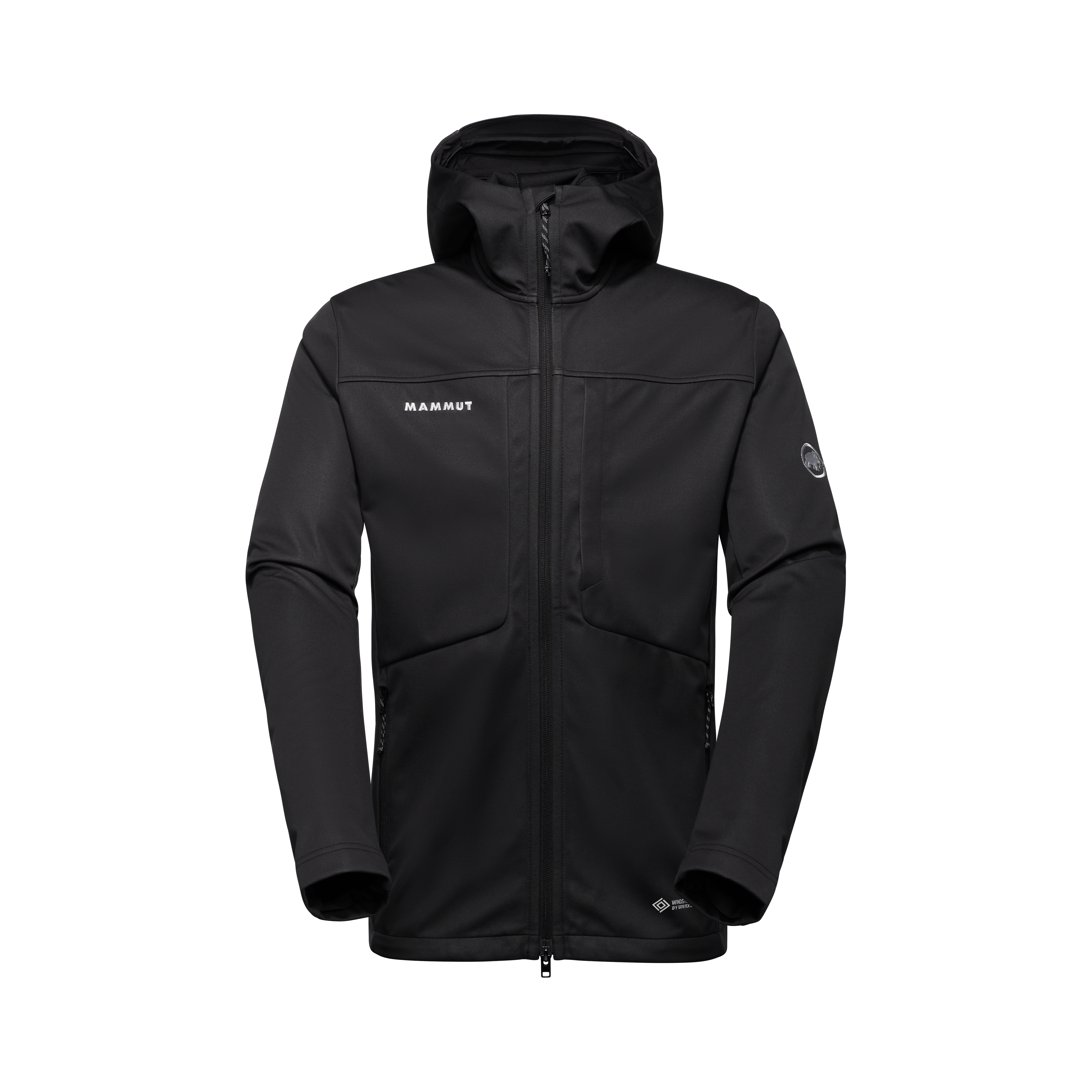 Mammut Ultimate VIII SO Hooded Jacket Men 25 Years, black - Black - Thumbnail