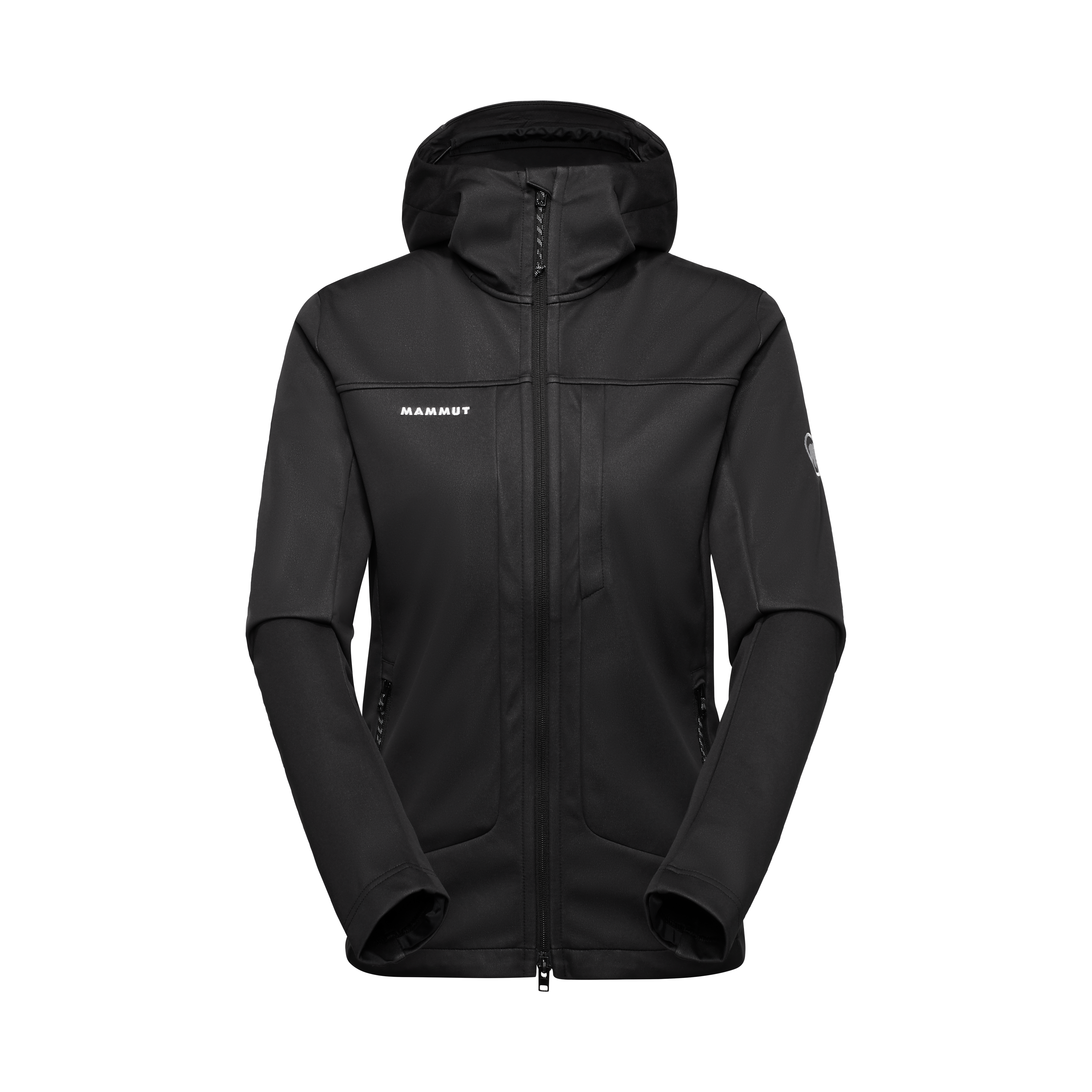 Mammut Ultimate VIII SO Hooded Jacket Women 25 Years, black - Black - Thumbnail