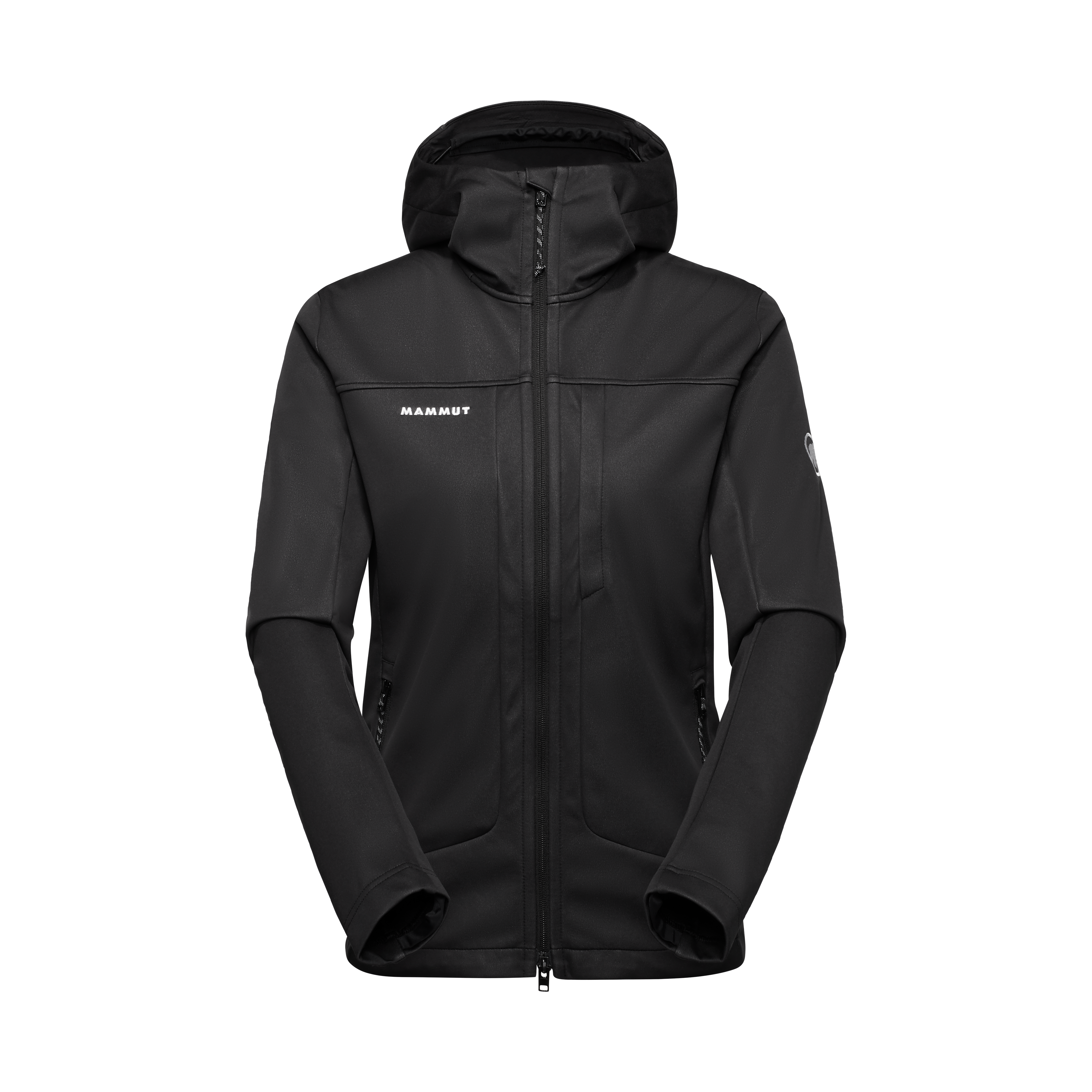 Mammut Ultimate VIII SO Hooded Jacket AF Women 25 Years, black - Black