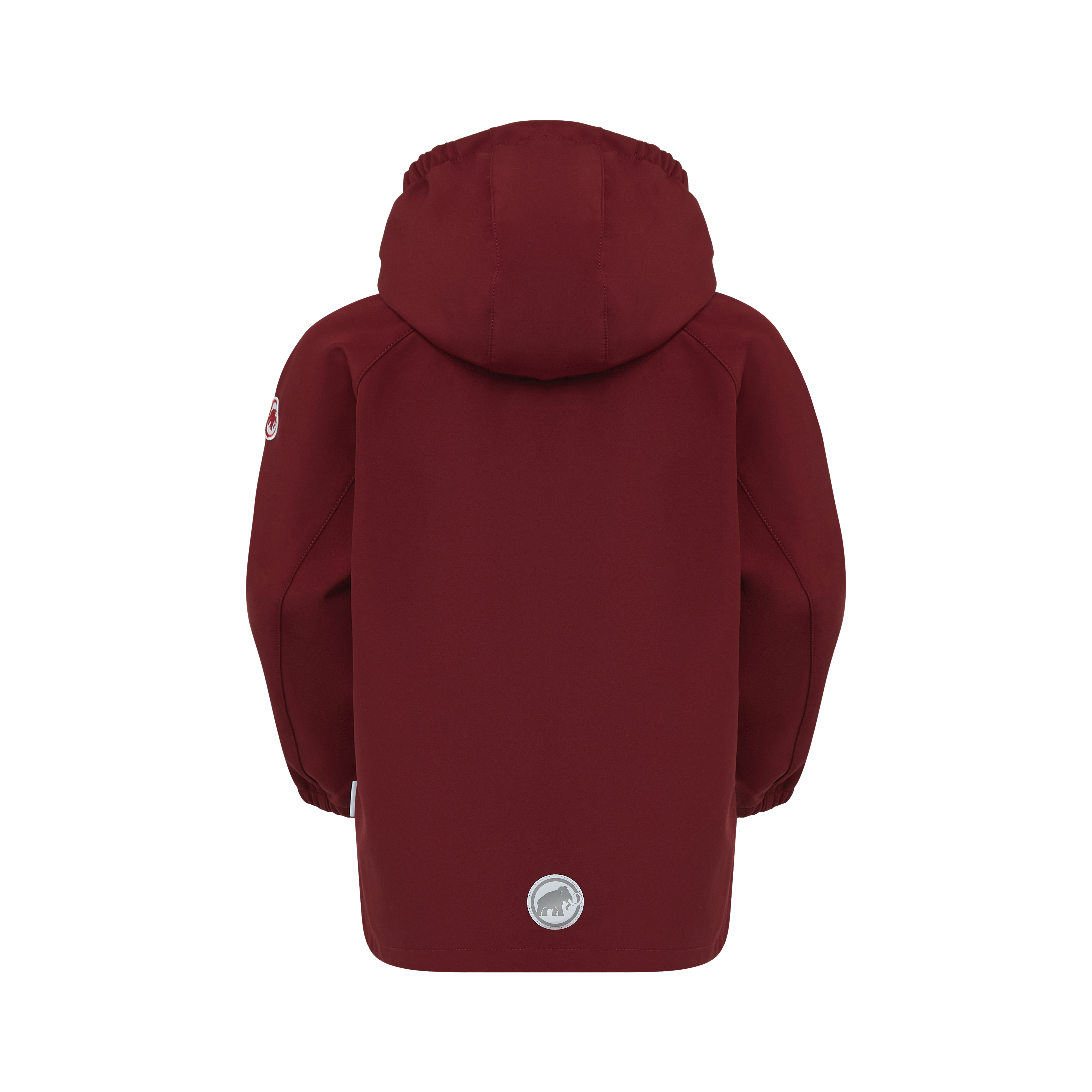 Mammut Ultimate Comfort SO Hooded Jacket Kids, dark mammut red - Dark mammut red
