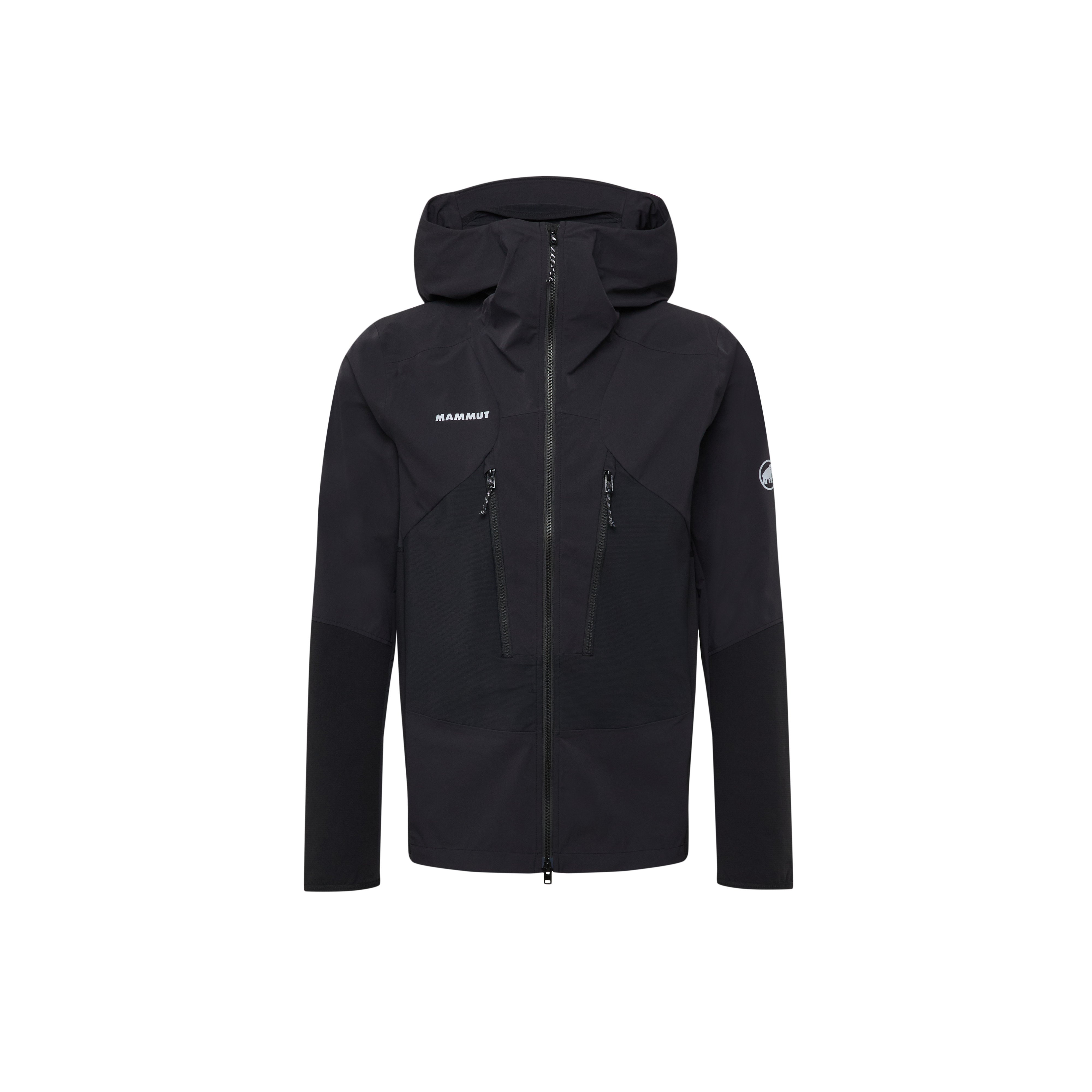 Mammut Aenergy Pro SO Hybrid Hooded Jacket Men - Black/Acacia-holunder/Mammut red-dark mammut red/Glatsch/Muntan-baselgia/Nebla-strata - Thumbnail