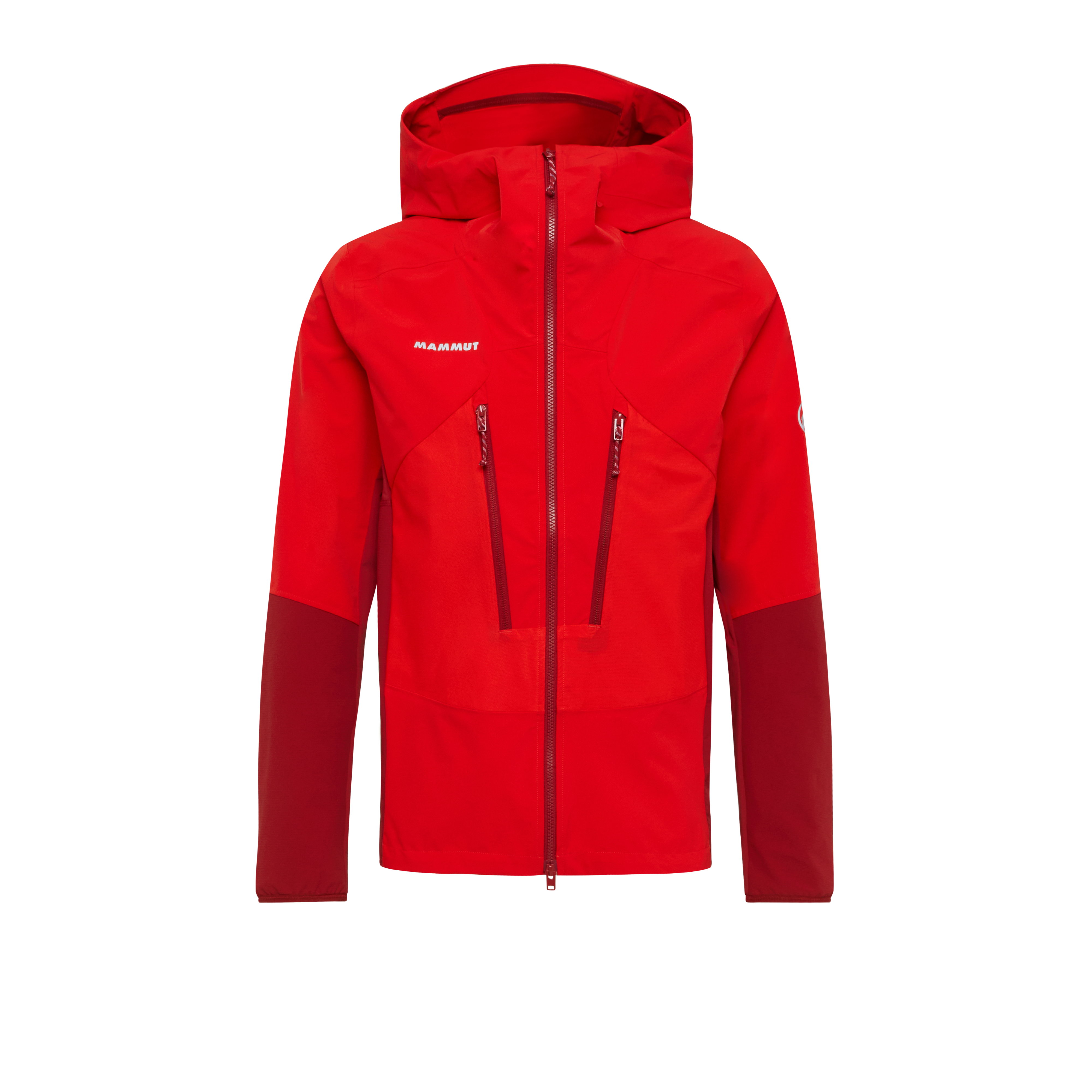 Mammut Aenergy Pro SO Hybrid Hooded Jacket Men, mammut red-dark mammut red - Mammut red-dark mammut red