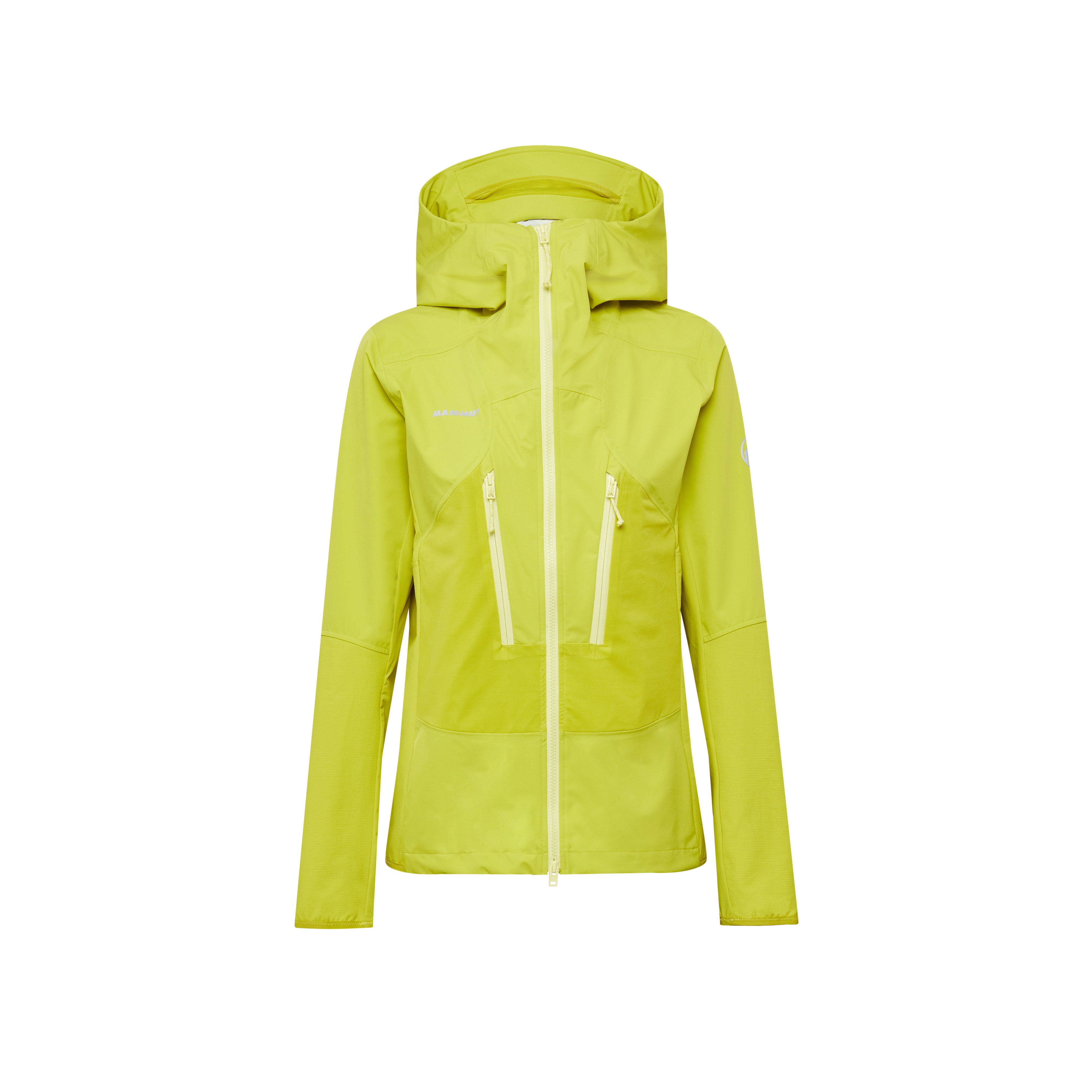 Mammut Aenergy Pro SO Hybrid Hooded Jacket Women - Black/Acacia-holunder/Mammut red-dark mammut red/Muntan-baselgia/Nebla-strata - Thumbnail