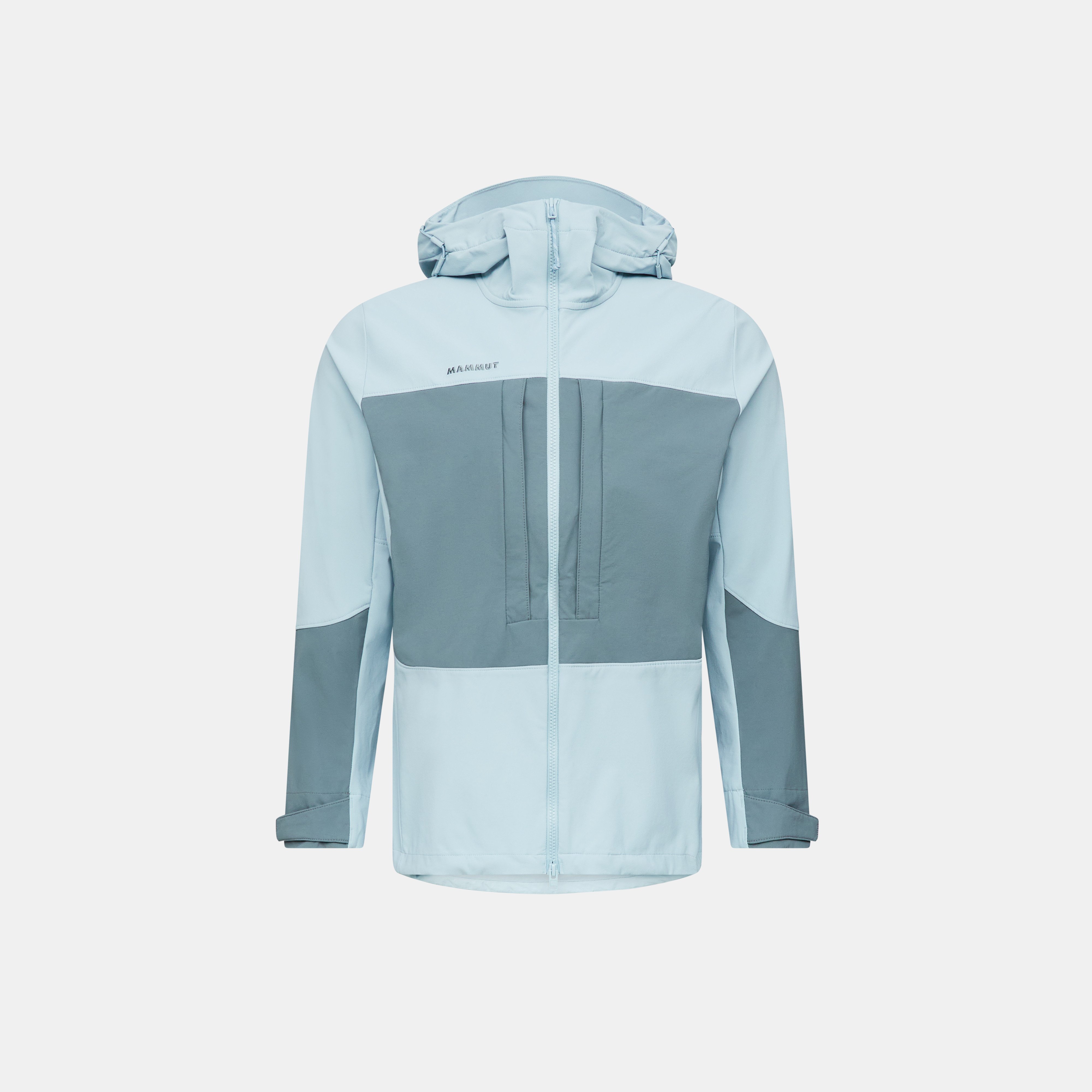 Mammut Skintrack SO Hooded Jacket Men, strata-nebla - Strata-nebla - Main image