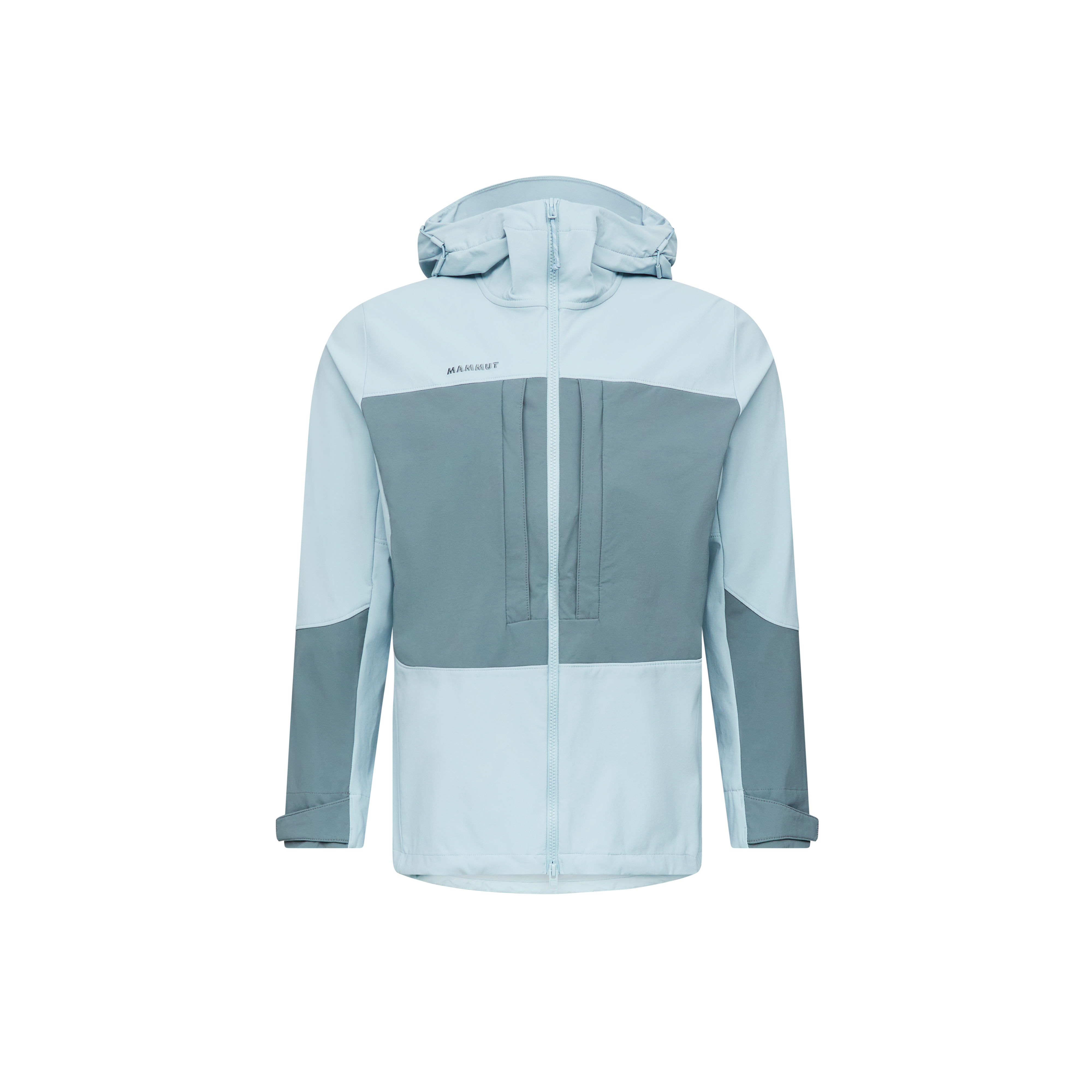 Mammut Skintrack SO Hooded Jacket Men, strata-nebla - Strata-nebla