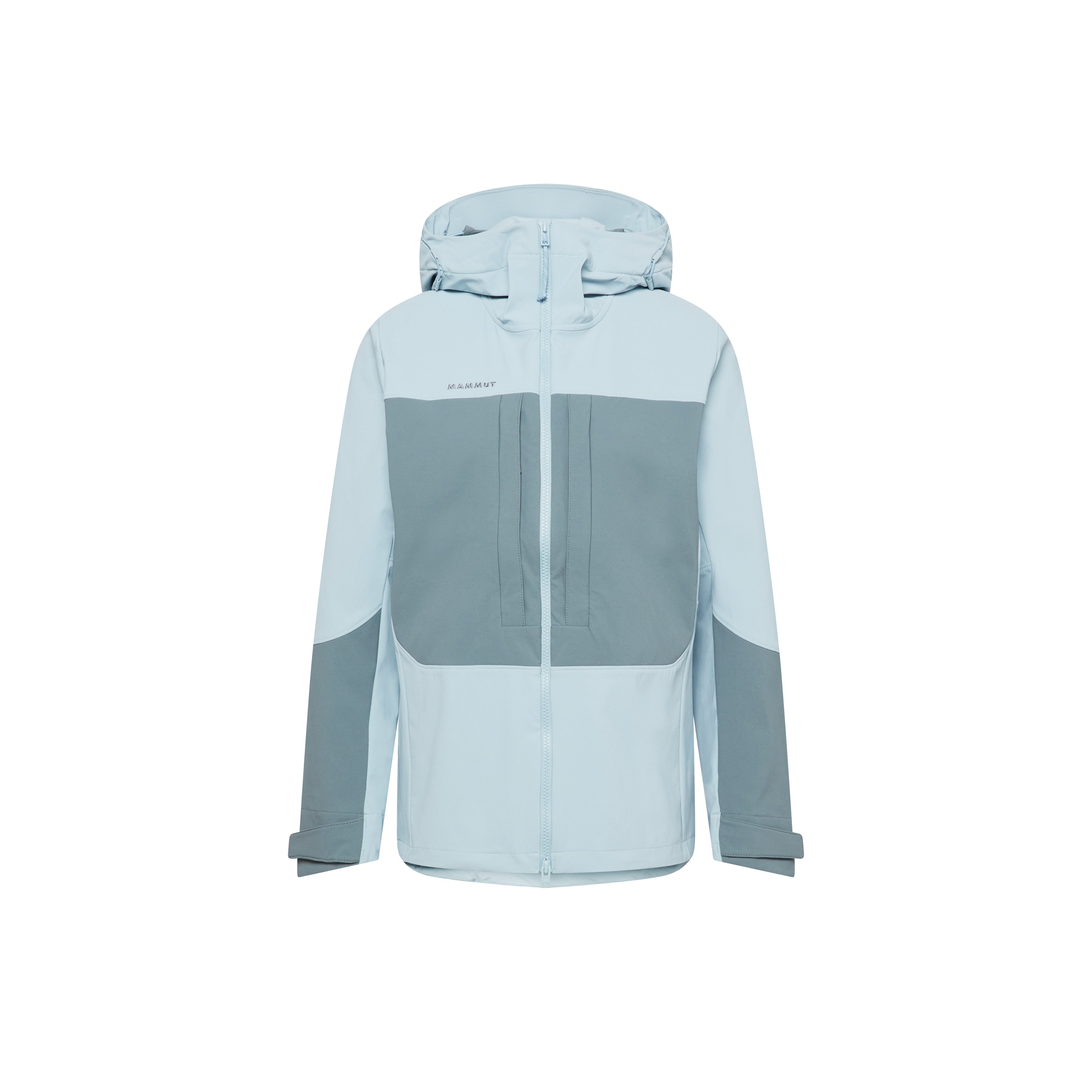 Mammut Skintrack SO Hooded Jacket Women - Black/Mammut red/ paloja/Mira/Bronz-aur/Nebla-strata - Thumbnail