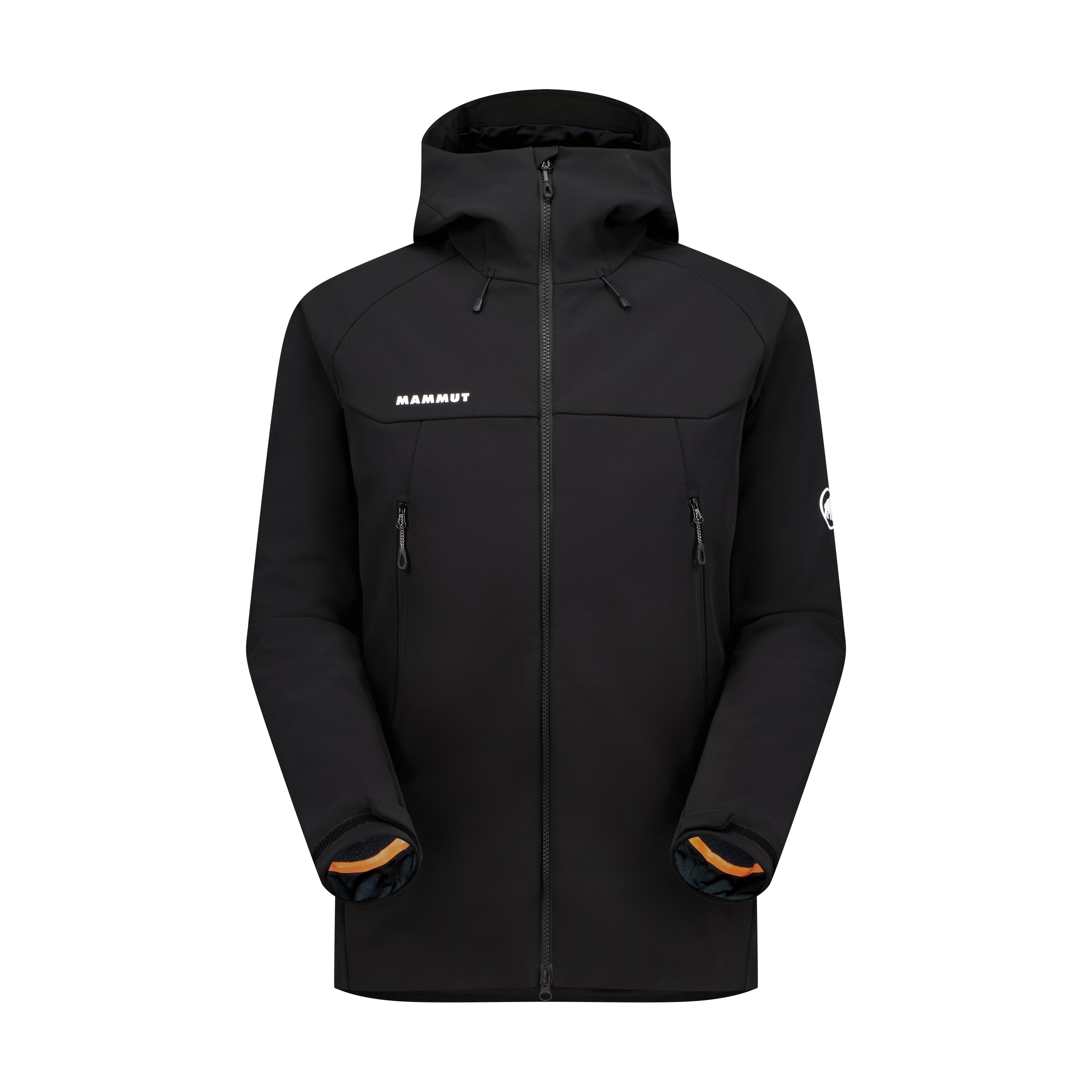 Mammut Winterfield SO Hooded Jacket Men - Black/Gabbro/Soil - Thumbnail