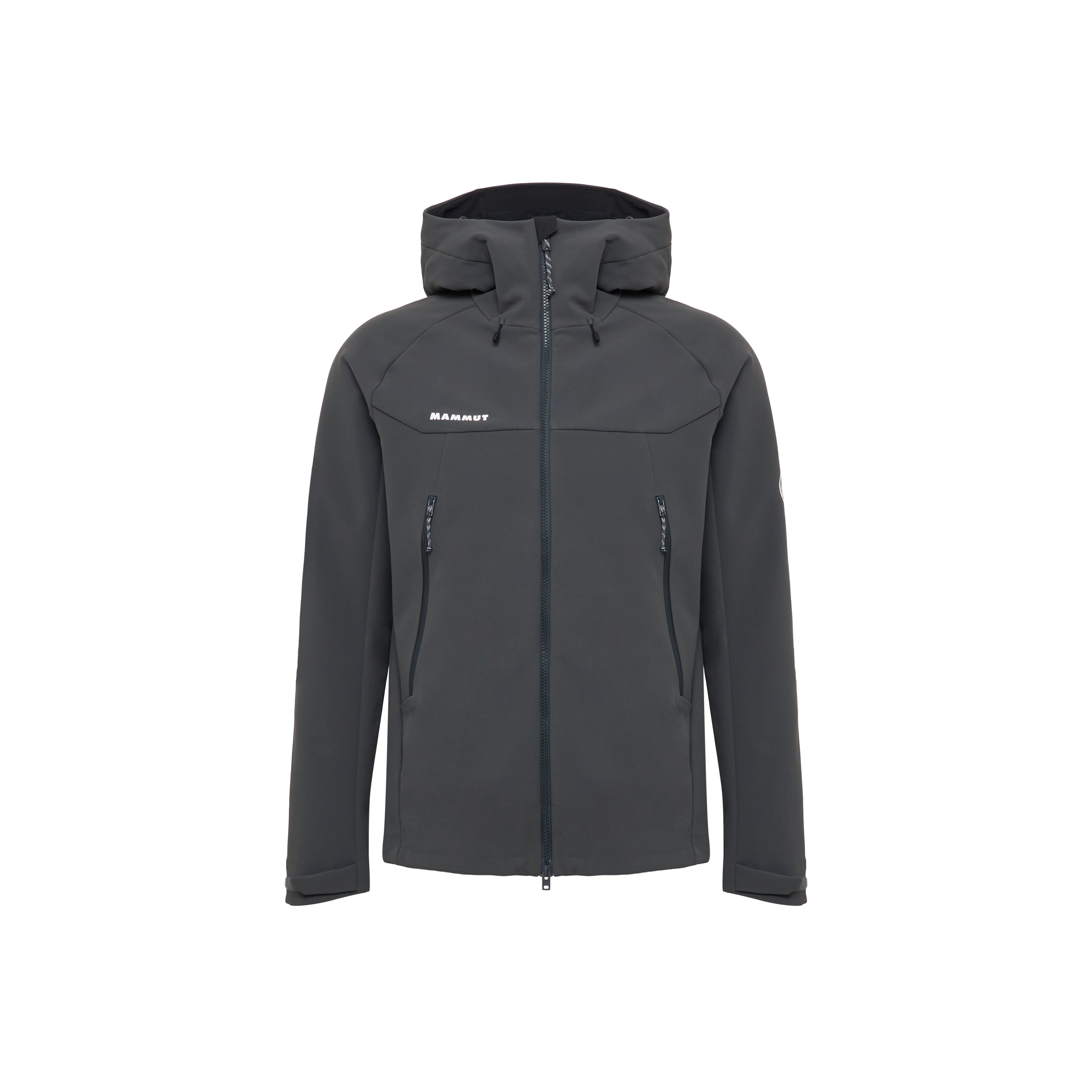 Mammut Winterfield SO Hooded Jacket Men - Black/Gabbro/Soil - Thumbnail