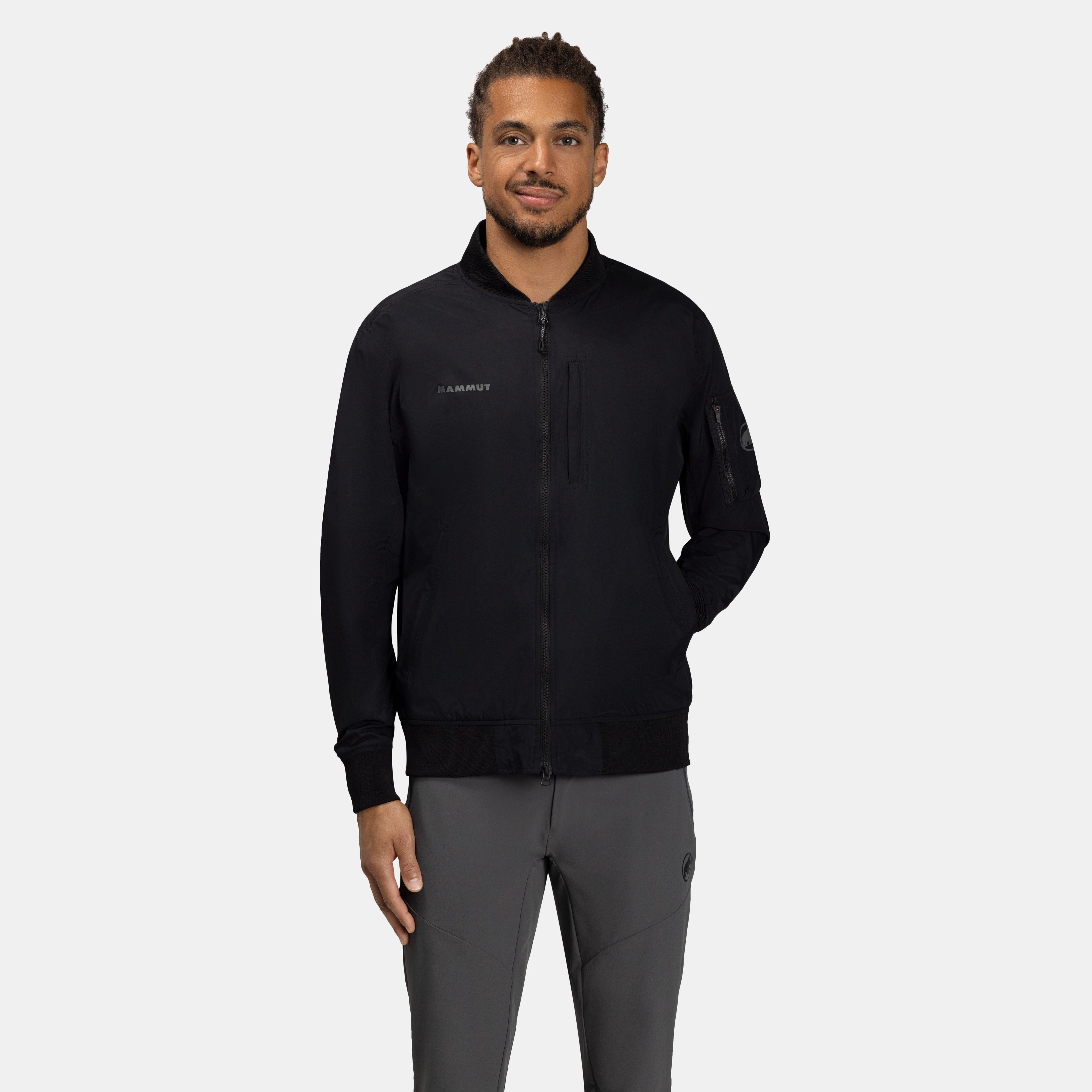 Men's Navy Blue Utility Vest With Multiple Zippered Pockets - Outdoor & Casual Wear